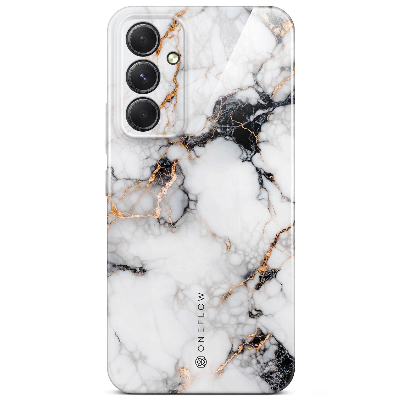 Bliss Cover für Samsung Galaxy A54 5G in der Farbe Marble Veil (Weiß)