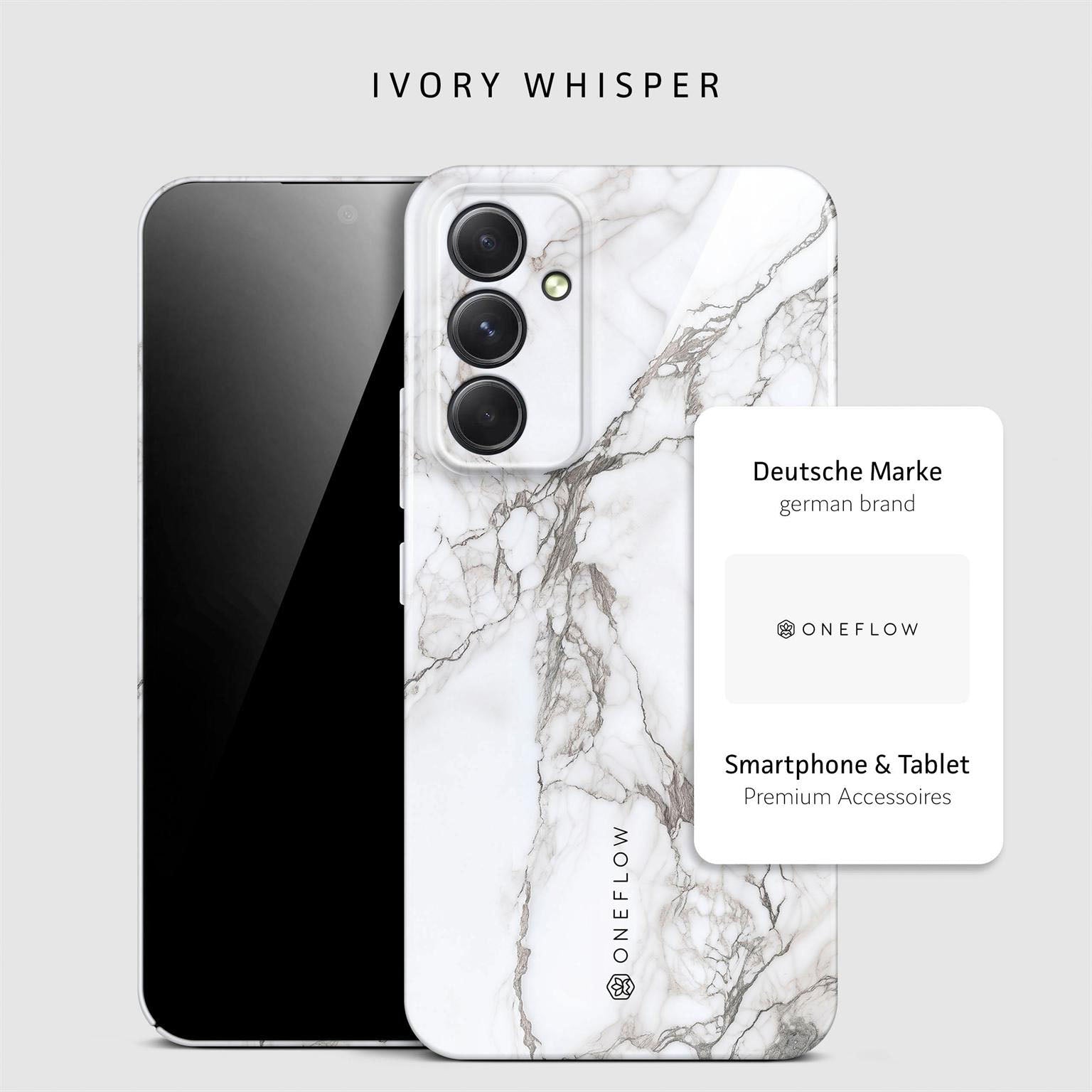 Bliss Cover für Samsung Galaxy A54 5G in der Farbe Ivory Whisper (Weiß)