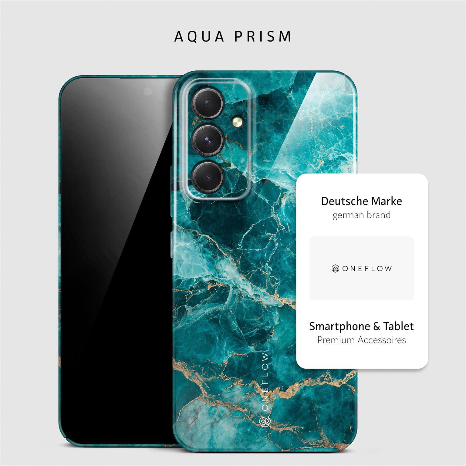 Bliss Cover für Samsung Galaxy A54 5G in der Farbe Aqua Prism (Blau)