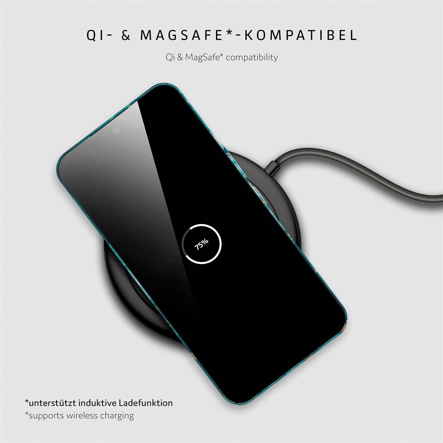 Bliss Cover für Samsung Galaxy A54 5G in der Farbe Aqua Prism (Blau)