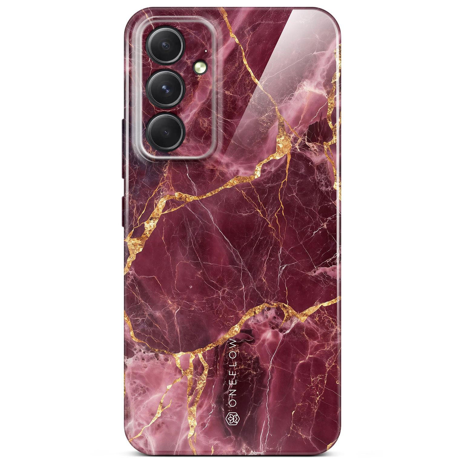 Bliss Cover für Samsung Galaxy A54 5G in der Farbe Velvet Wine (Rot)