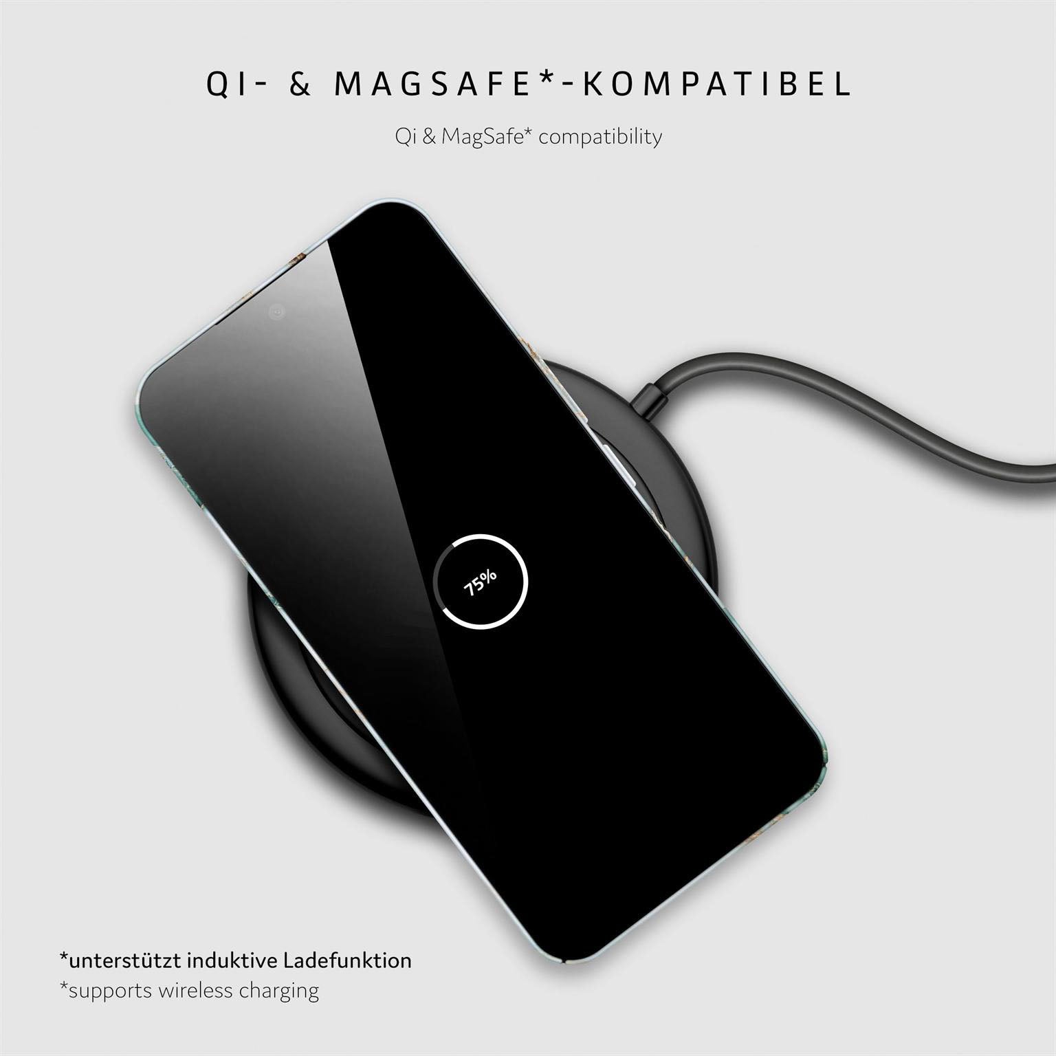 Bliss Cover für Samsung Galaxy A54 5G in der Farbe Jade Cascade (Grün)