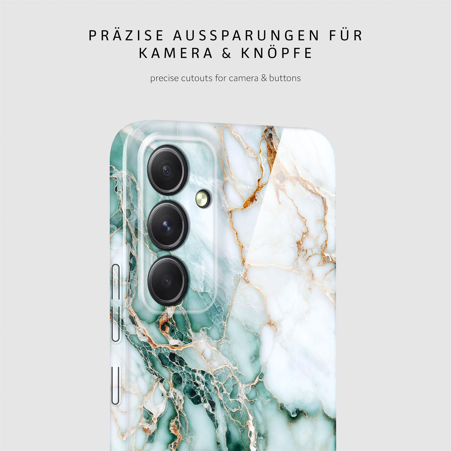 Bliss Cover für Samsung Galaxy A54 5G in der Farbe Jade Cascade (Grün)