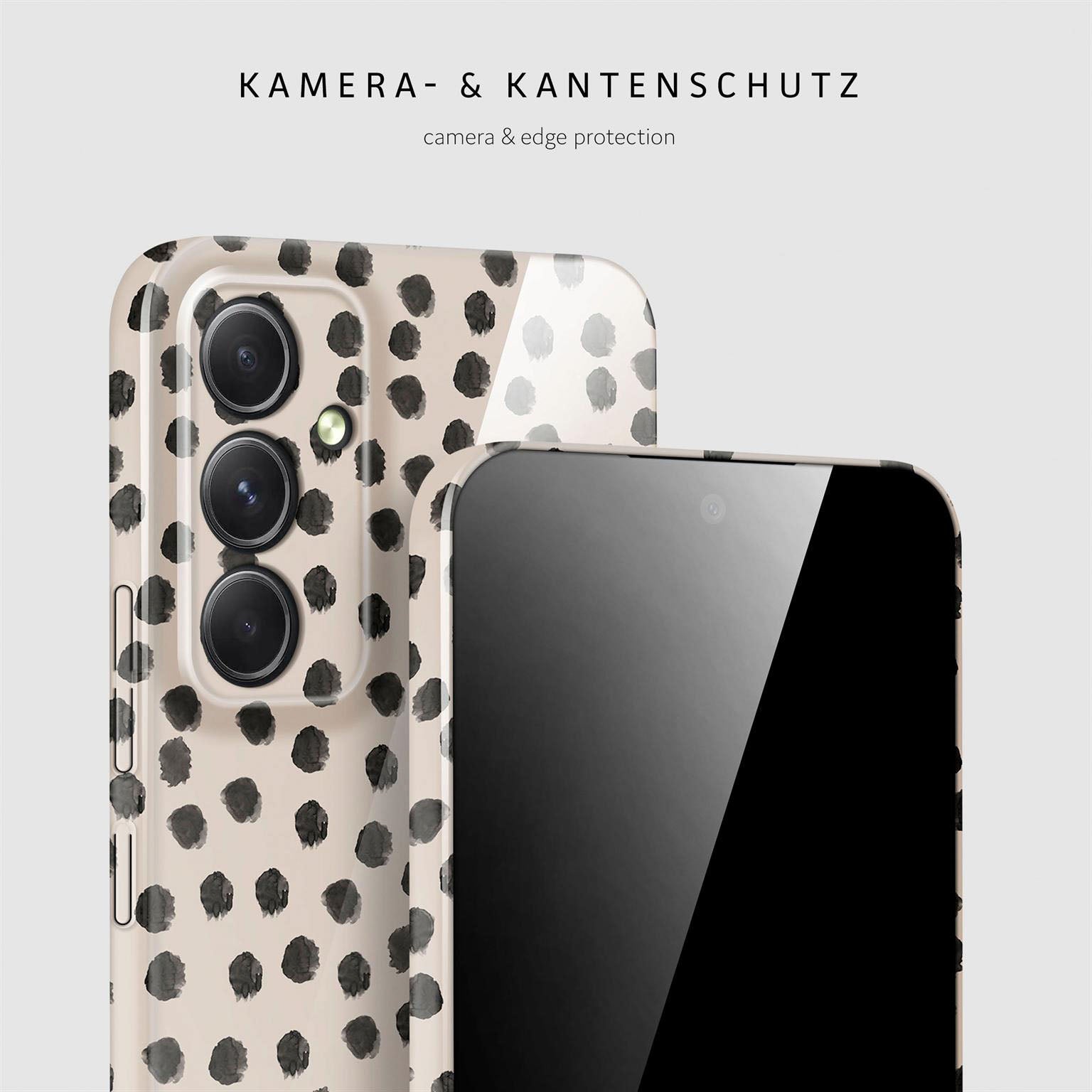 Splash Case für Samsung Galaxy A54 5G in der Farbe Cookies & Cream (Braun / Beige)