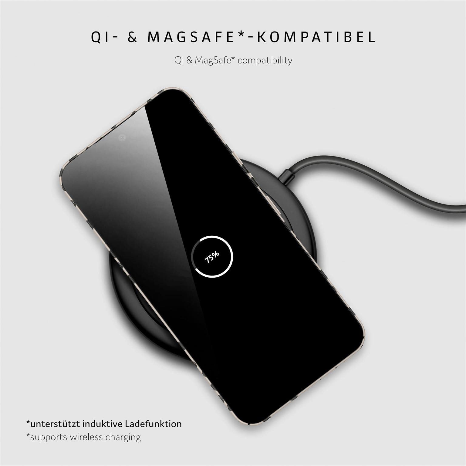Splash Case für Samsung Galaxy A54 5G in der Farbe Cookies & Cream (Braun / Beige)
