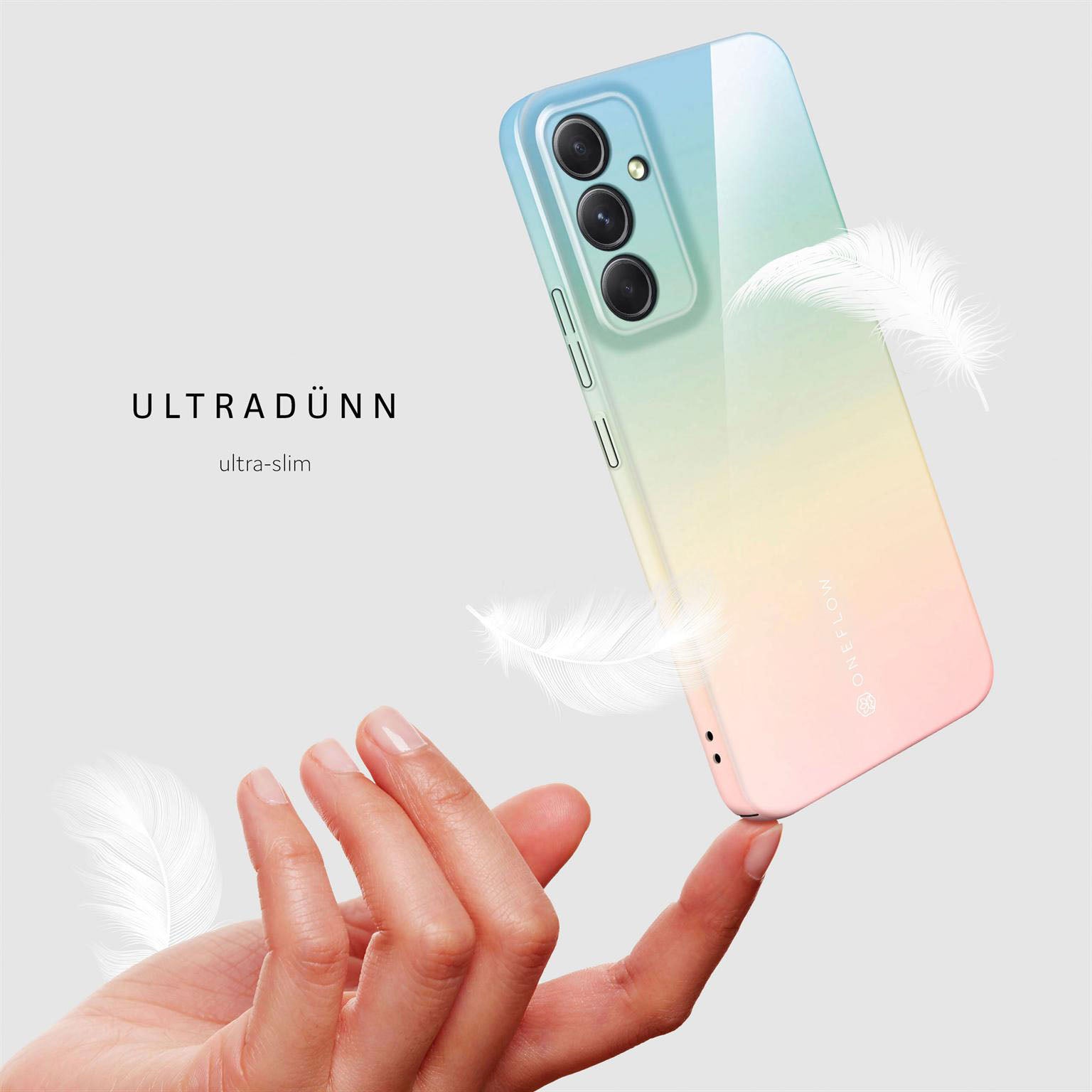 Splash Case für Samsung Galaxy A54 5G in der Farbe Sunset Sorbet (Mehrfarbig (bunt))