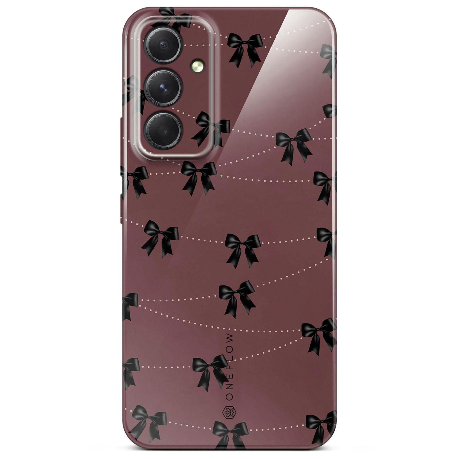 Splash Case für Samsung Galaxy A54 5G in der Farbe Parisian Kiss (Rot)