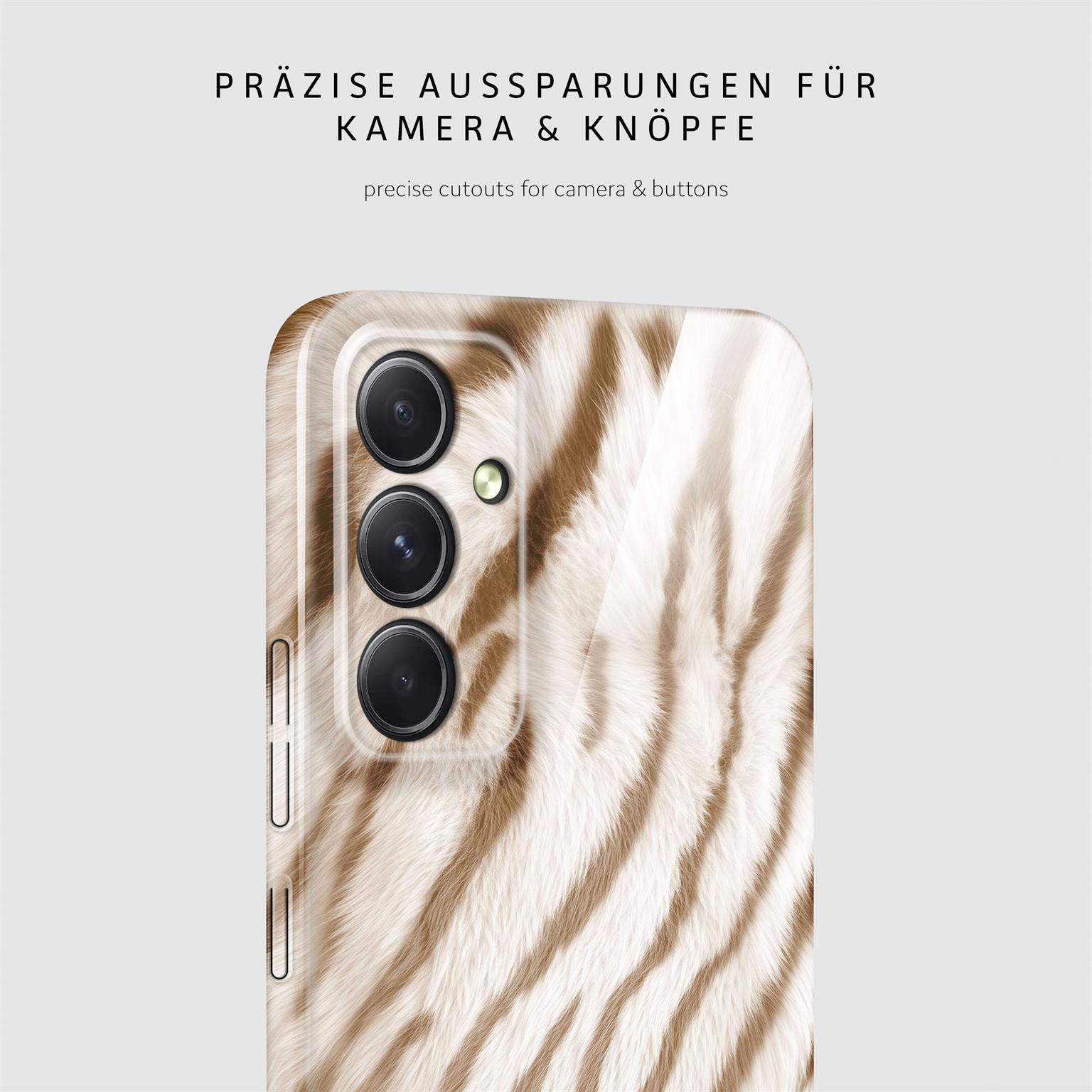 Wild Cover für Samsung Galaxy A54 5G in der Farbe Caramel Tiger (Braun / Beige)