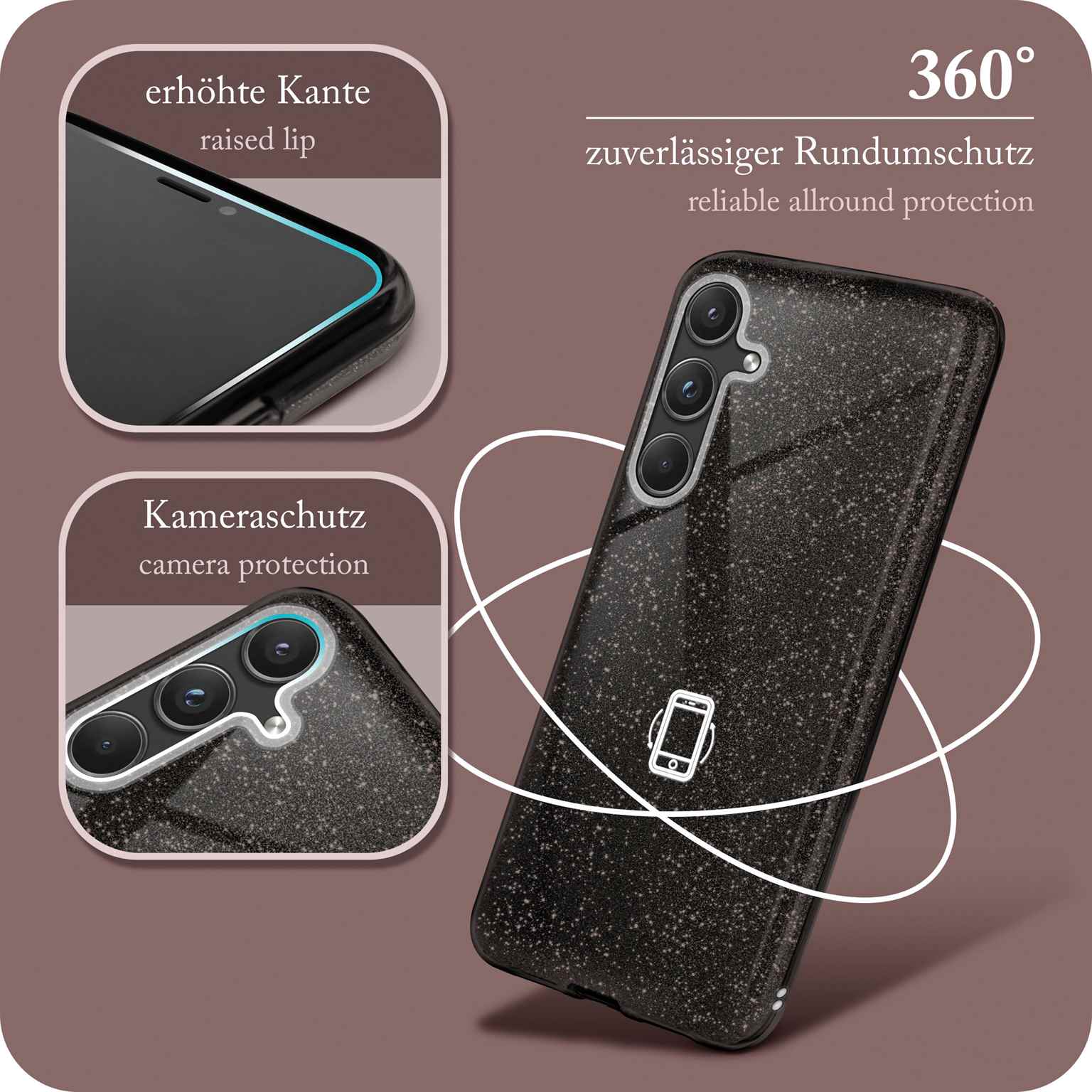 Glitter Case für Samsung Galaxy A55 5G