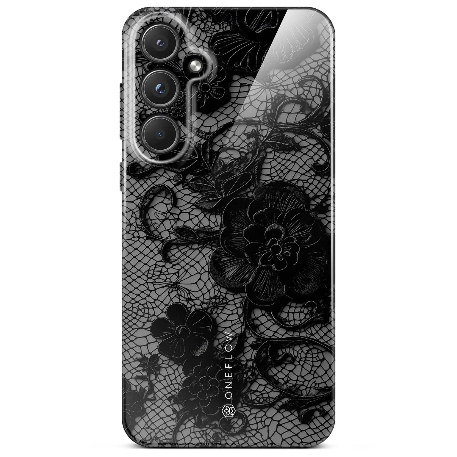 Splash Case für Samsung Galaxy A55 5G in der Farbe Delicate Dream (Schwarz)