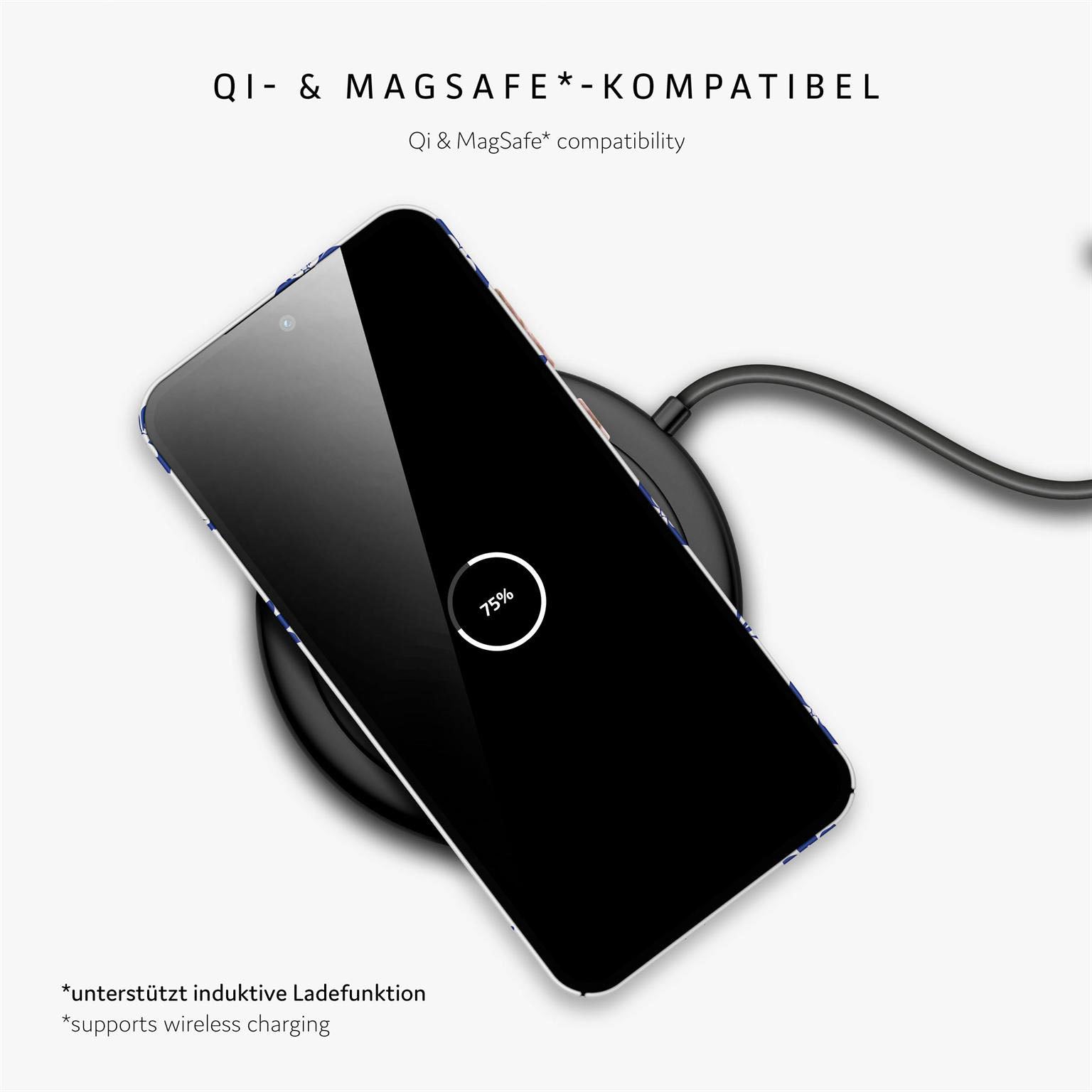 Splash Case für Samsung Galaxy A55 5G in der Farbe Porcelain Pop (Weiß)