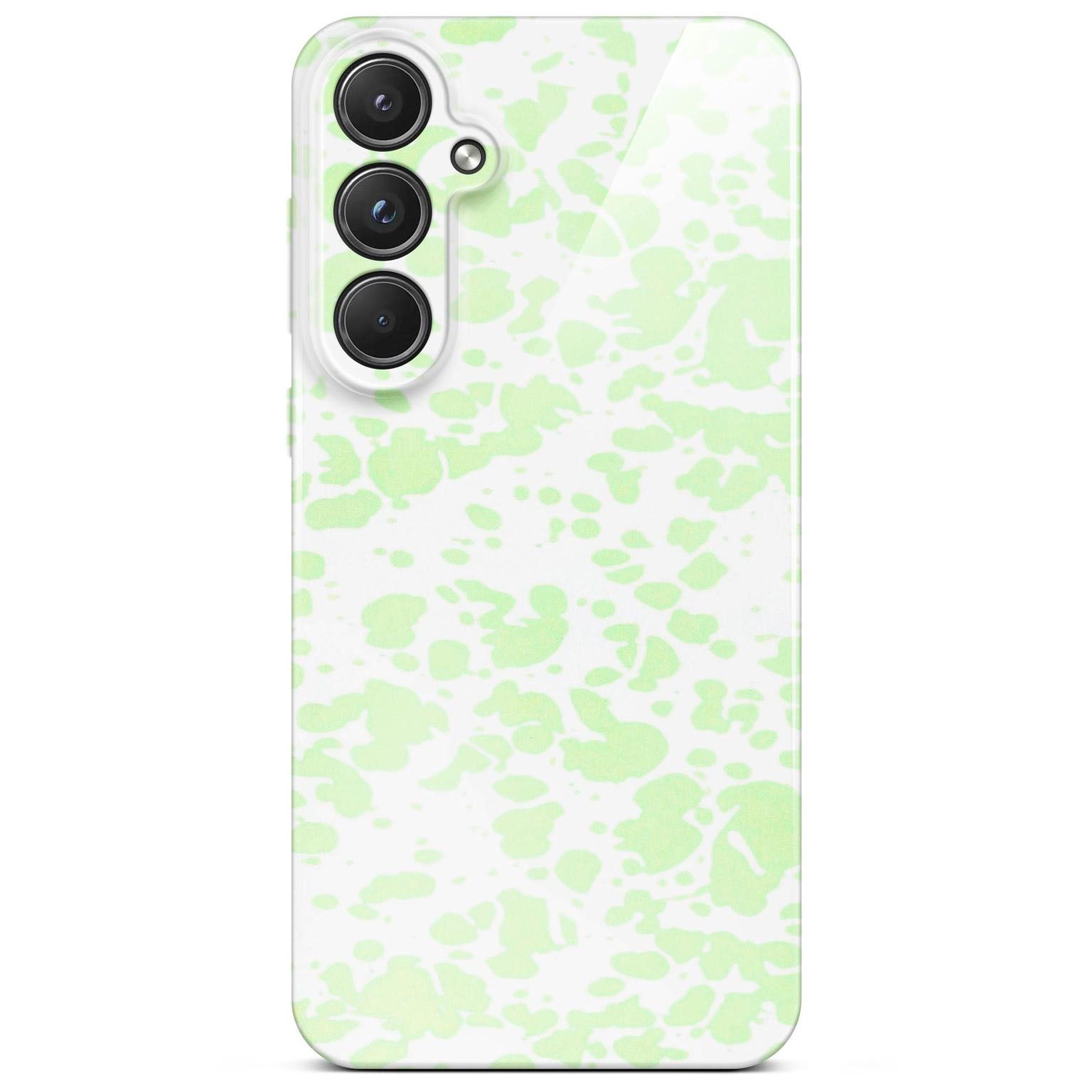 Splash Case für Samsung Galaxy A55 5G in der Farbe Mint Mirage (Grün)
