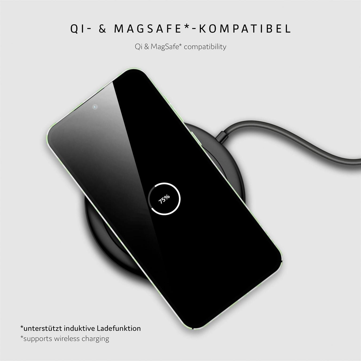 Splash Case für Samsung Galaxy A55 5G in der Farbe Mint Mirage (Grün)