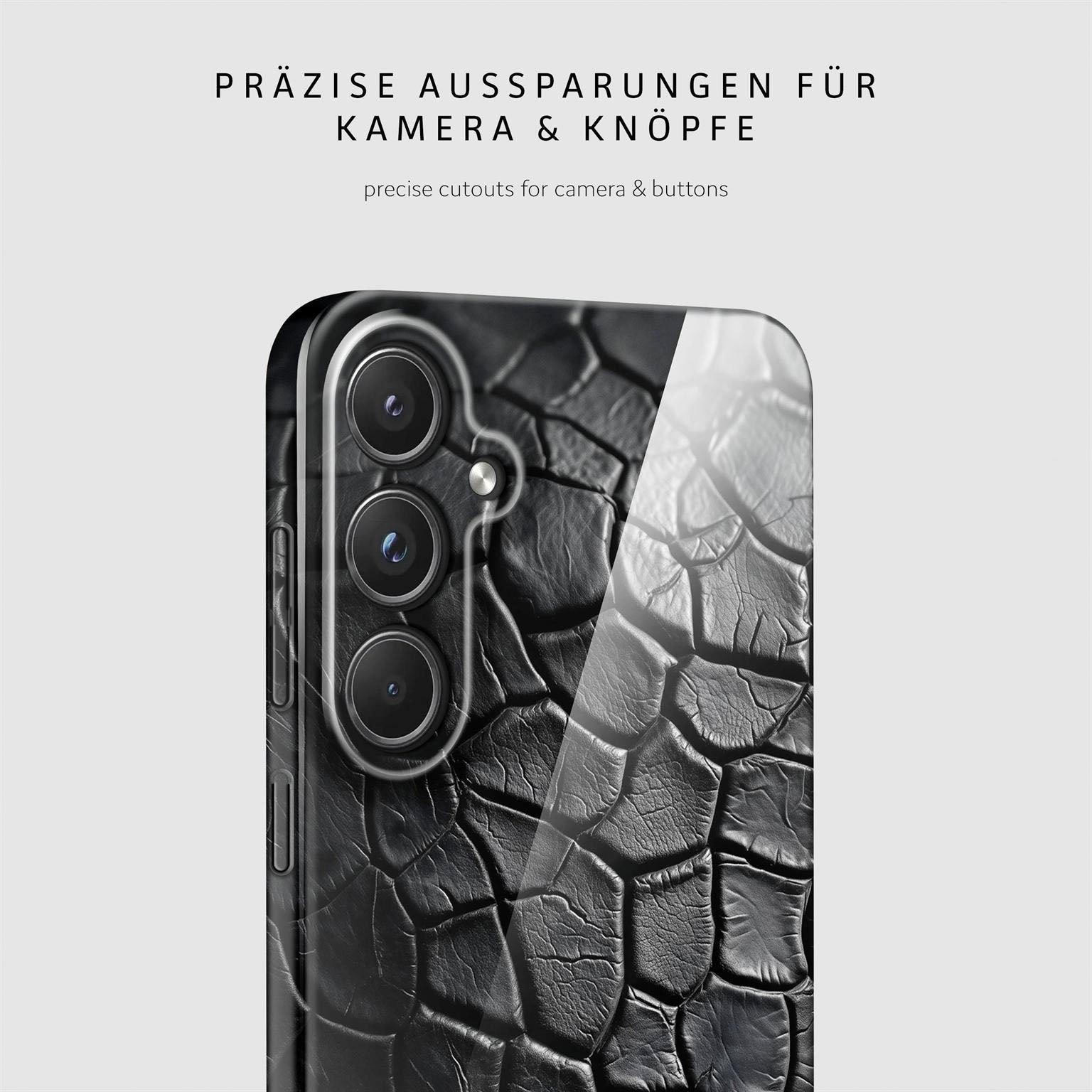 Wild Cover für Samsung Galaxy A55 5G in der Farbe Luxury Croco (Schwarz)