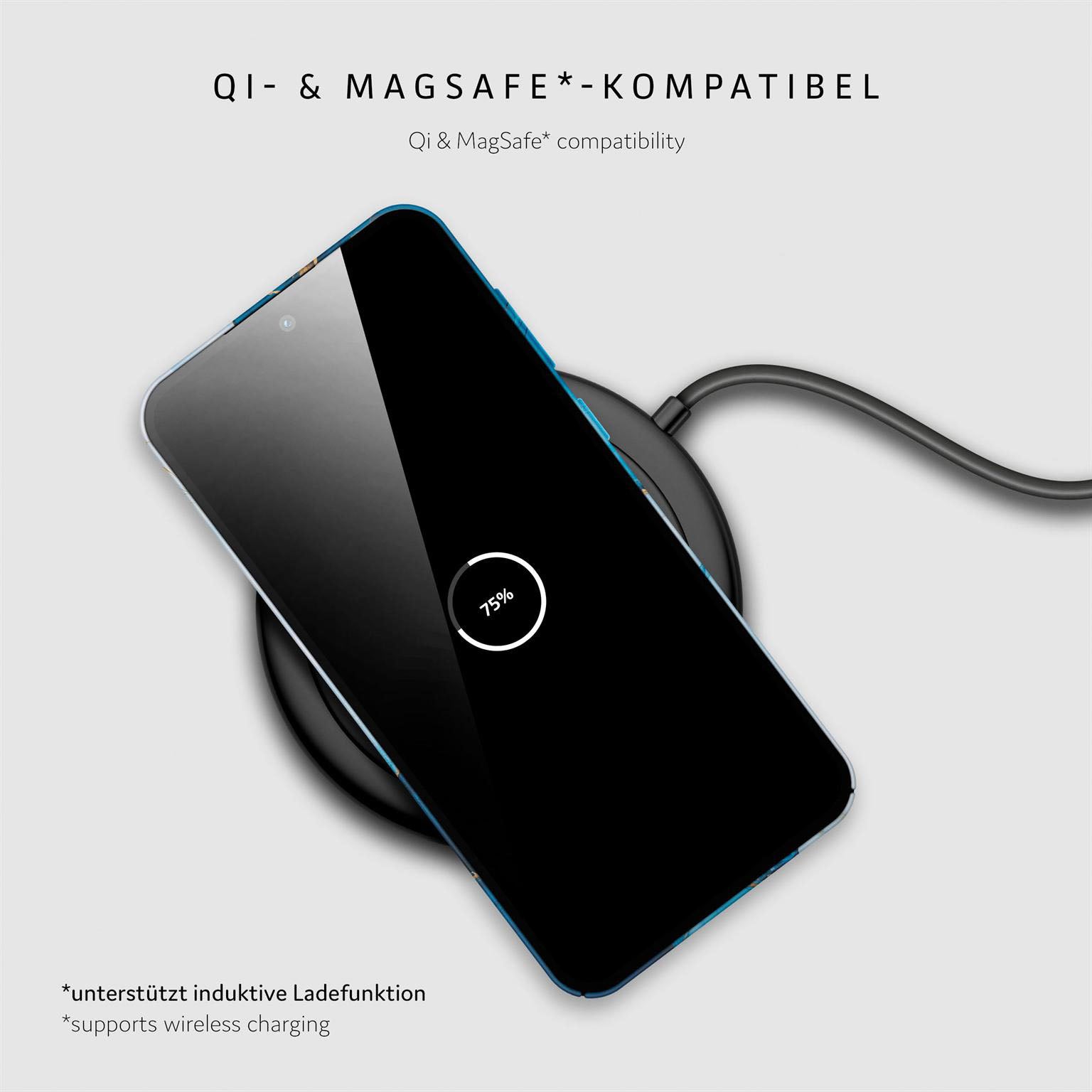 Bliss Cover für Samsung Galaxy A55 5G in der Farbe Sapphire Dream (Blau)