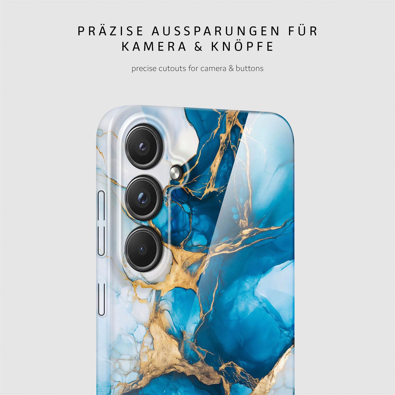 Bliss Cover für Samsung Galaxy A55 5G in der Farbe Sapphire Dream (Blau)