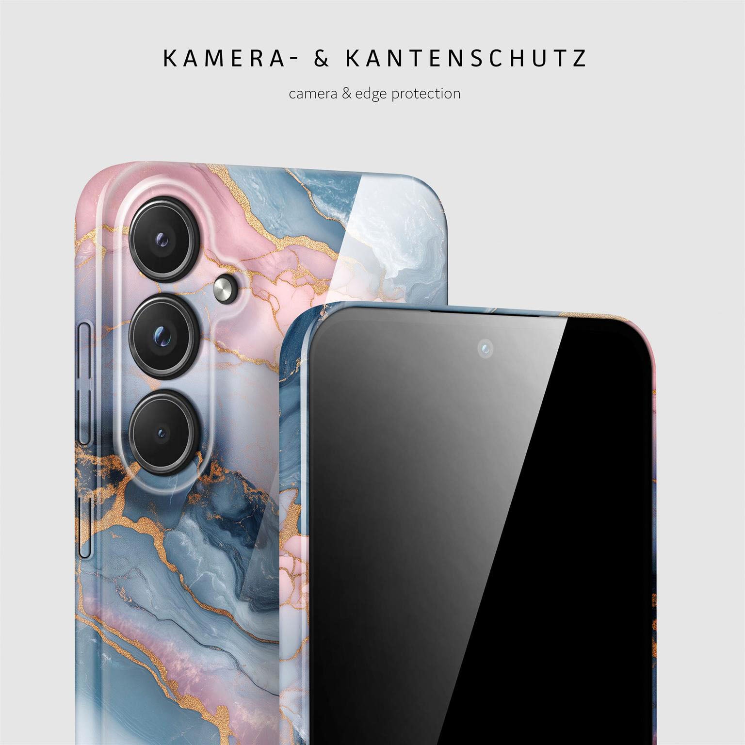 Bliss Cover für Samsung Galaxy A55 5G in der Farbe Aurora Lagoon (Mehrfarbig (bunt))