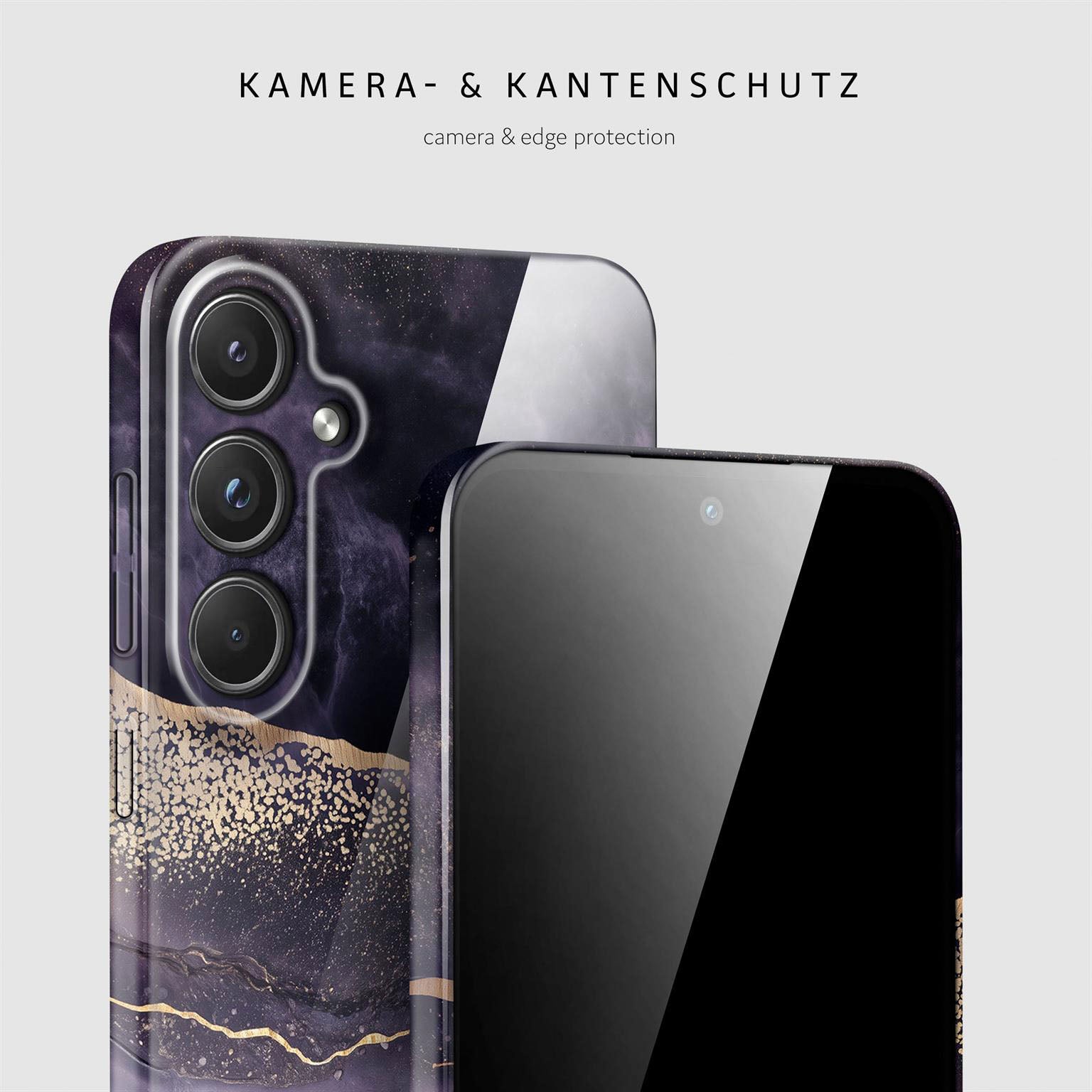Bliss Cover für Samsung Galaxy A55 5G in der Farbe Twilight Glow (Lila / Violett)