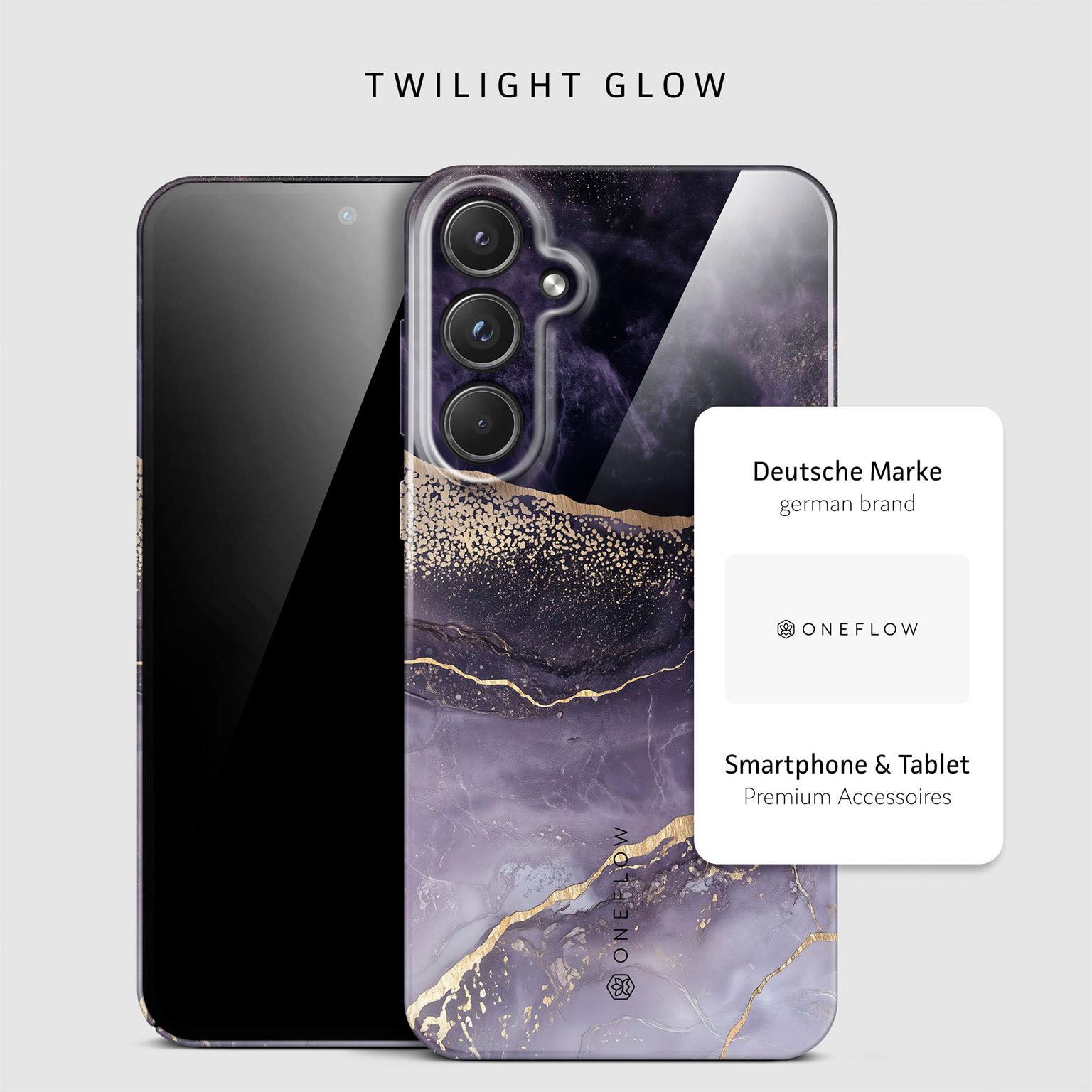 Bliss Cover für Samsung Galaxy A55 5G in der Farbe Twilight Glow (Lila / Violett)