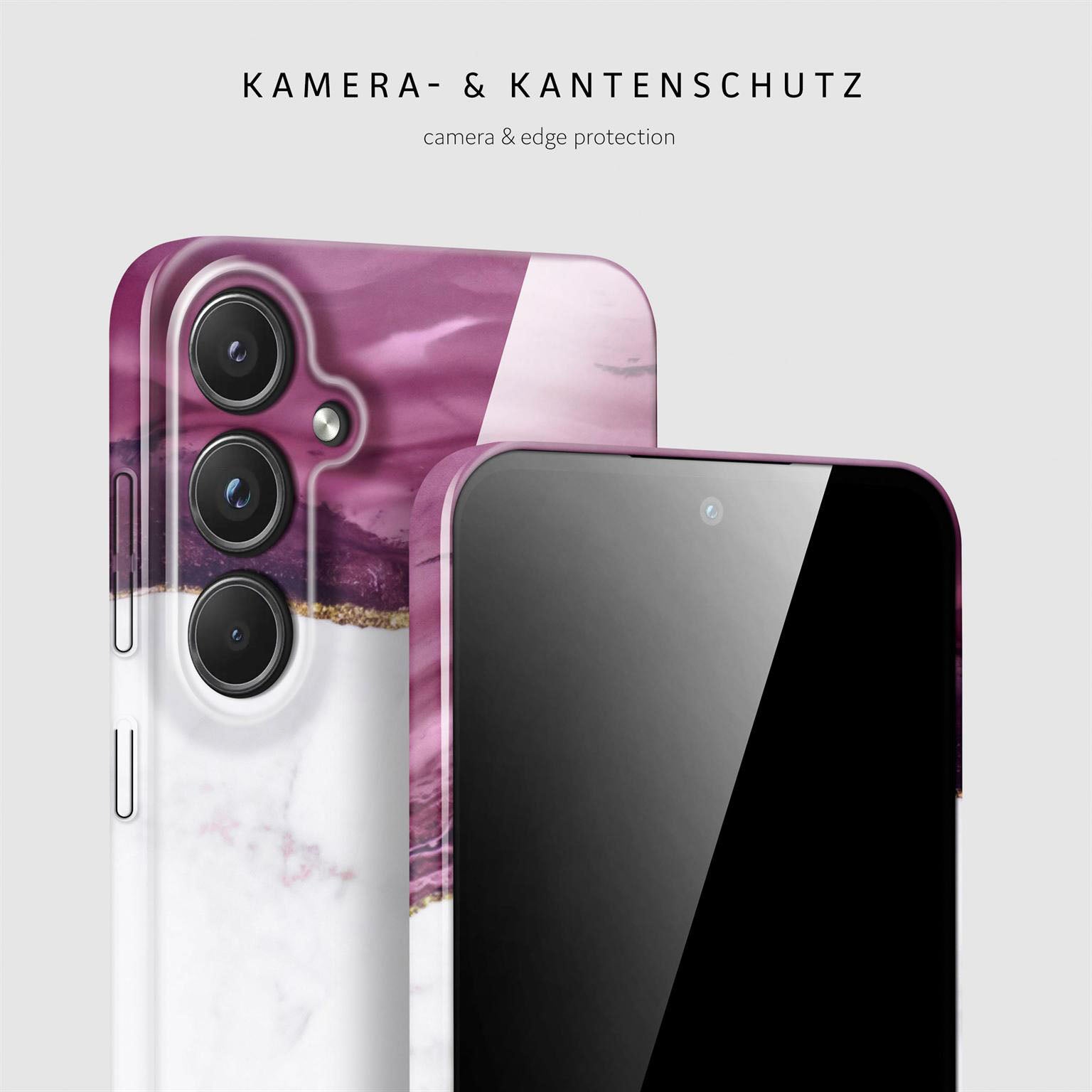 Bliss Cover für Samsung Galaxy A55 5G in der Farbe Velvet Kiss (Rosa / Pink)