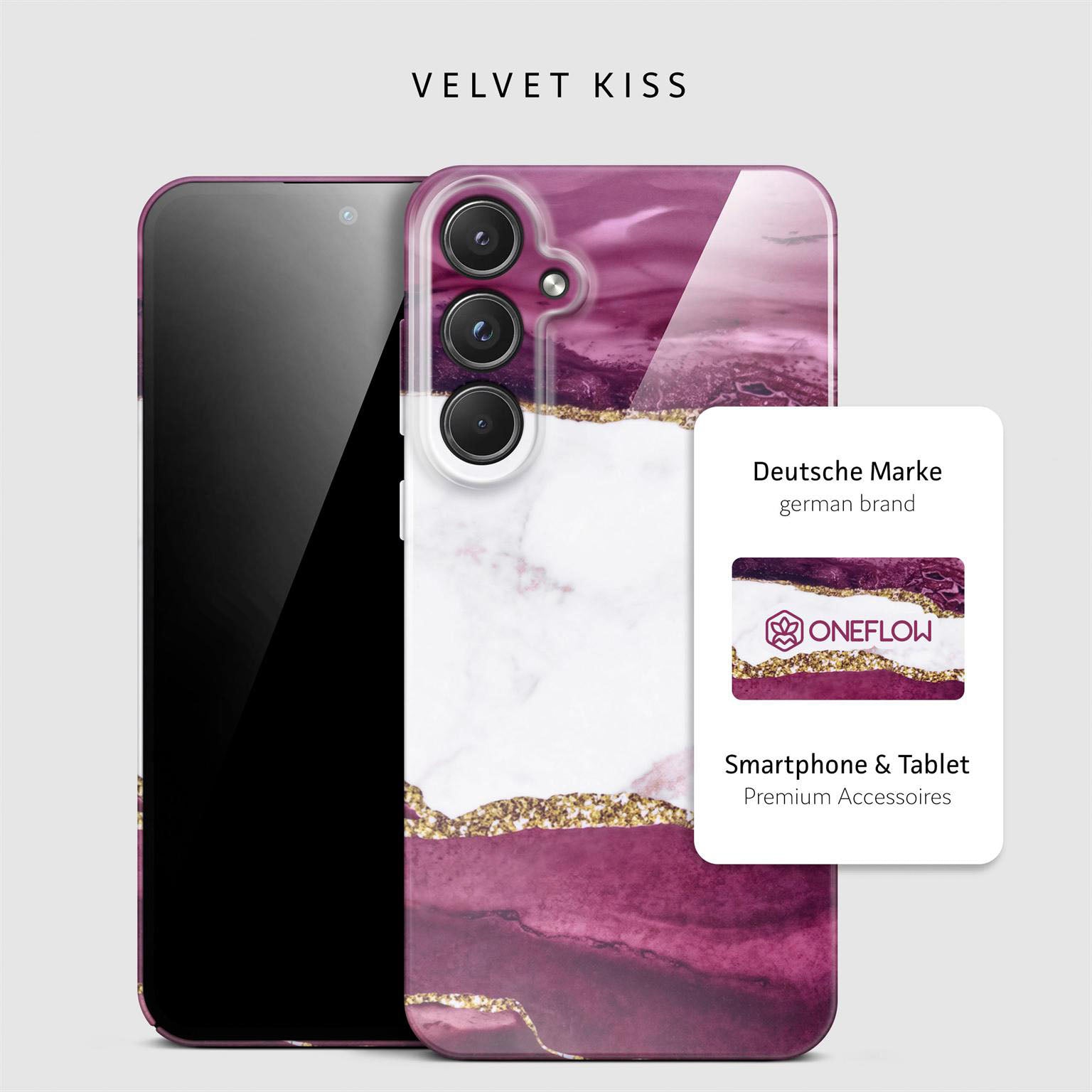 Bliss Cover für Samsung Galaxy A55 5G in der Farbe Velvet Kiss (Rosa / Pink)