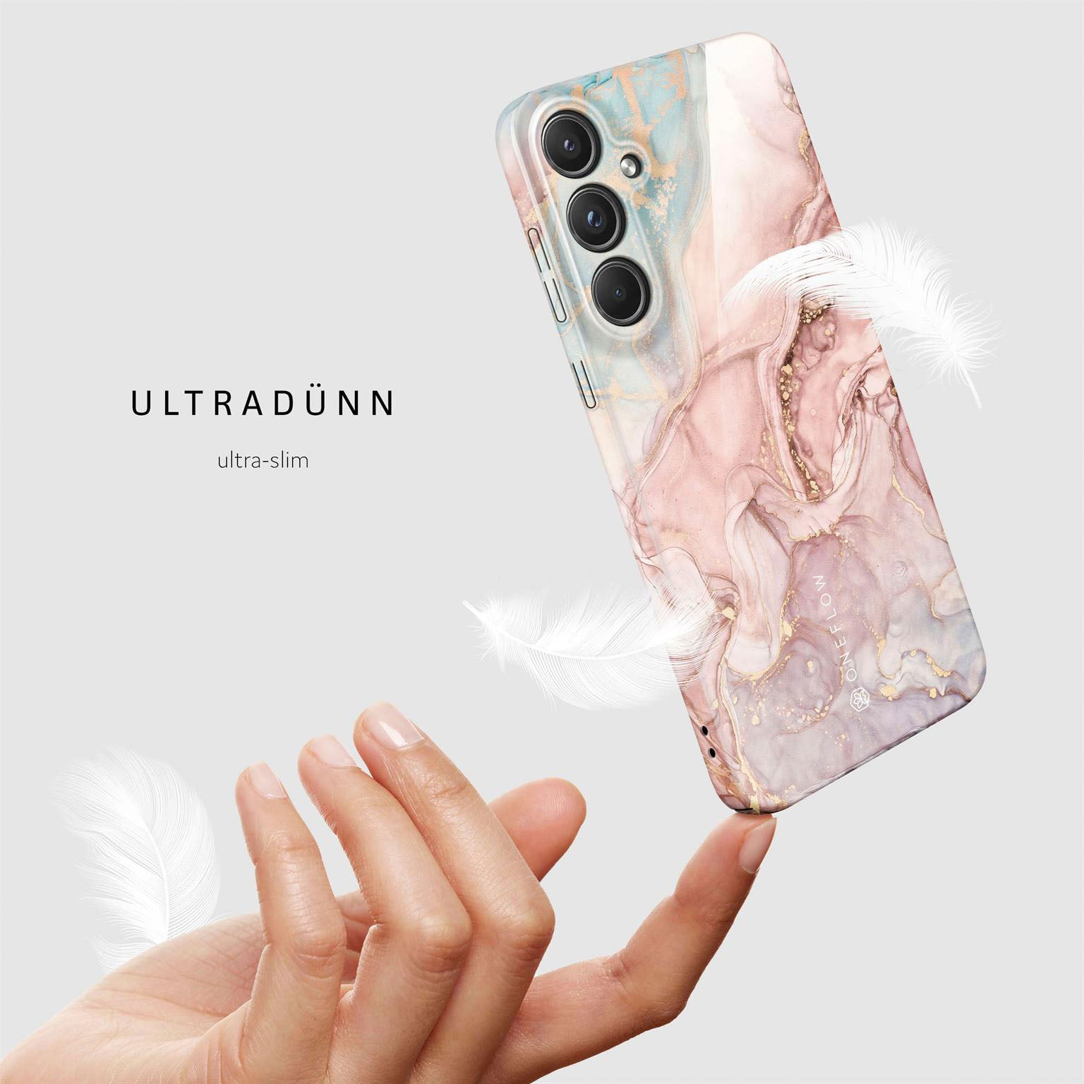 Bliss Cover für Samsung Galaxy A55 5G in der Farbe Rose Serenity (Rosa / Pink)