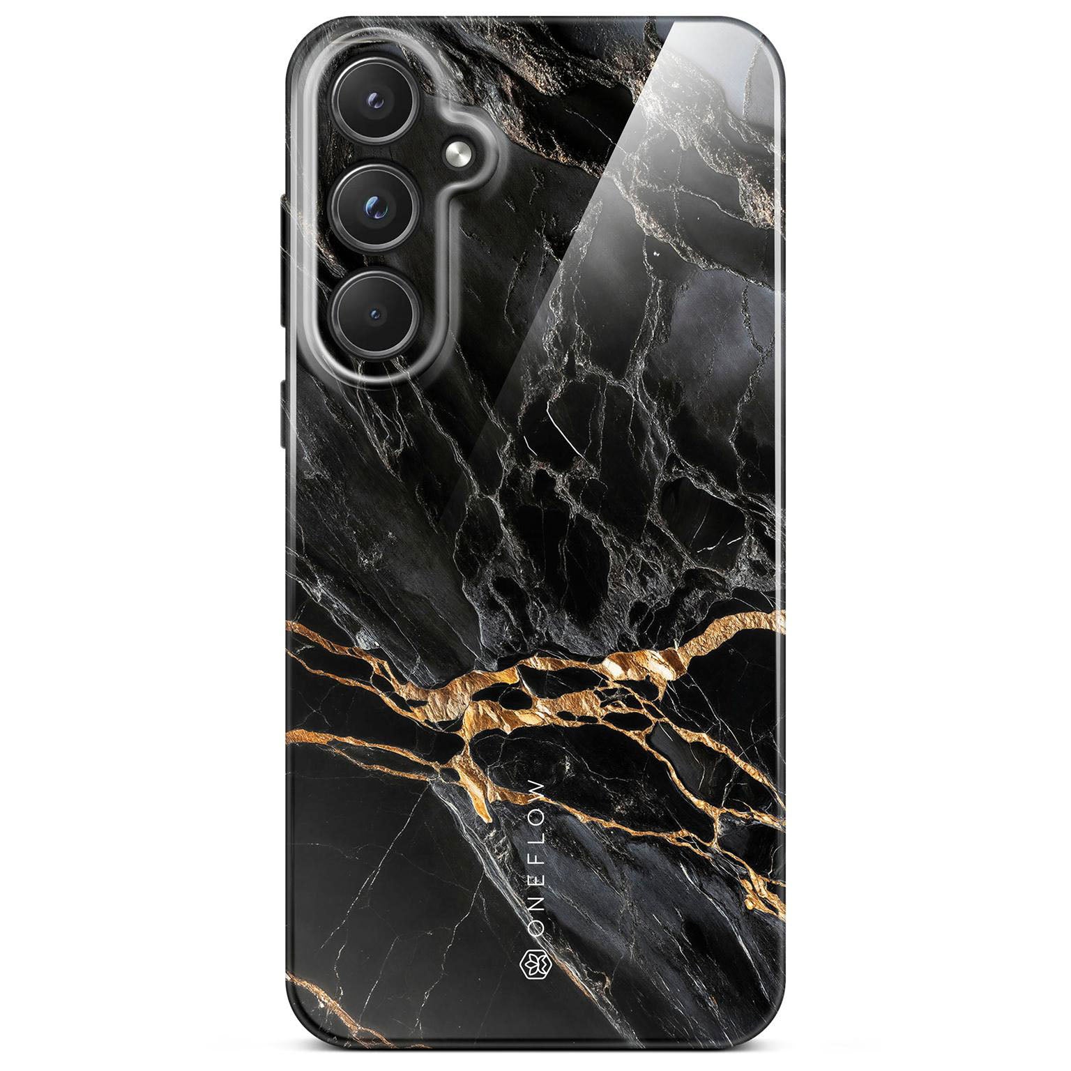 Bliss Cover für Samsung Galaxy A55 5G in der Farbe Black Mirage (Schwarz)