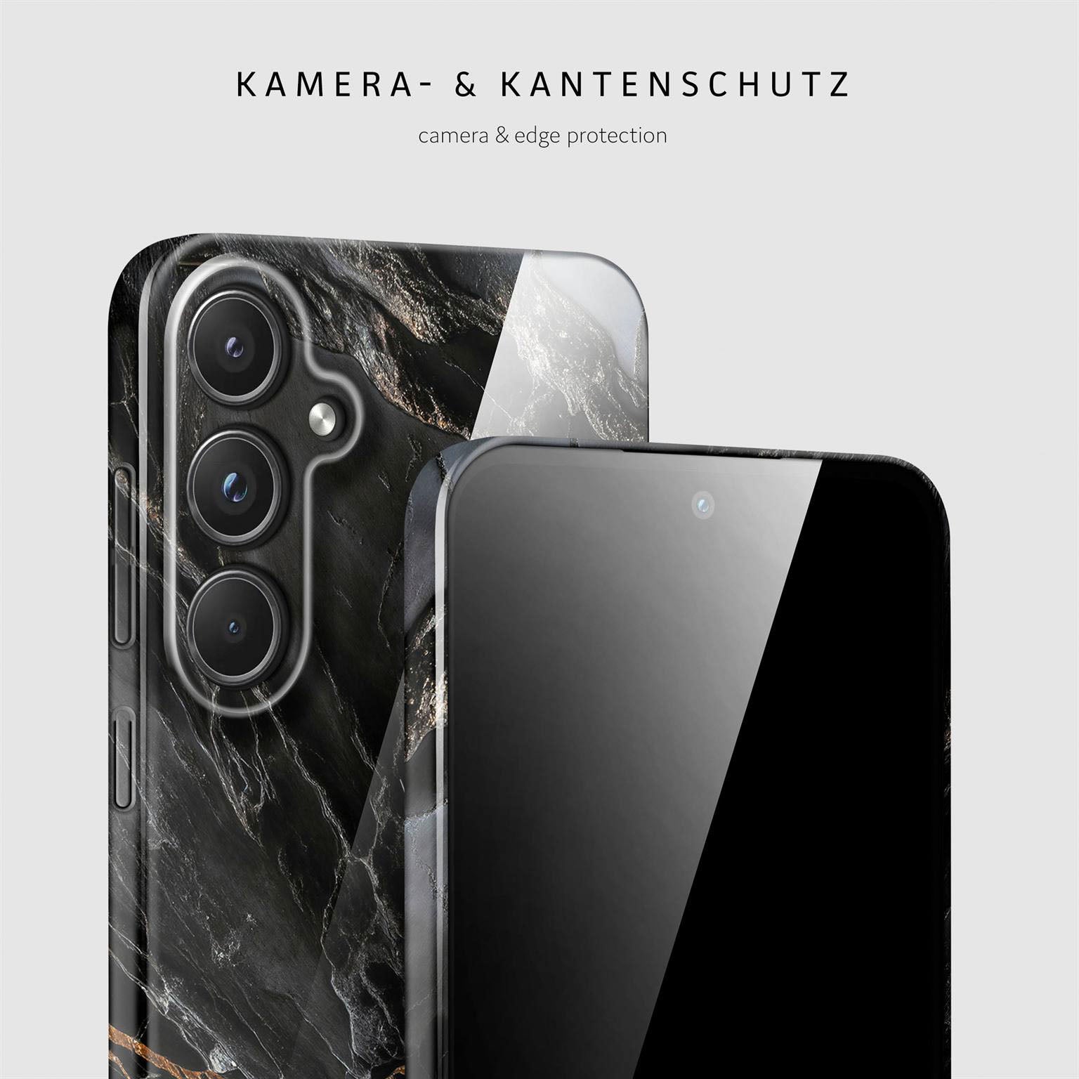 Bliss Cover für Samsung Galaxy A55 5G in der Farbe Black Mirage (Schwarz)
