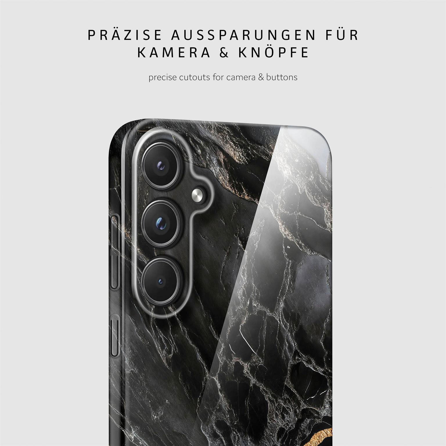 Bliss Cover für Samsung Galaxy A55 5G in der Farbe Black Mirage (Schwarz)