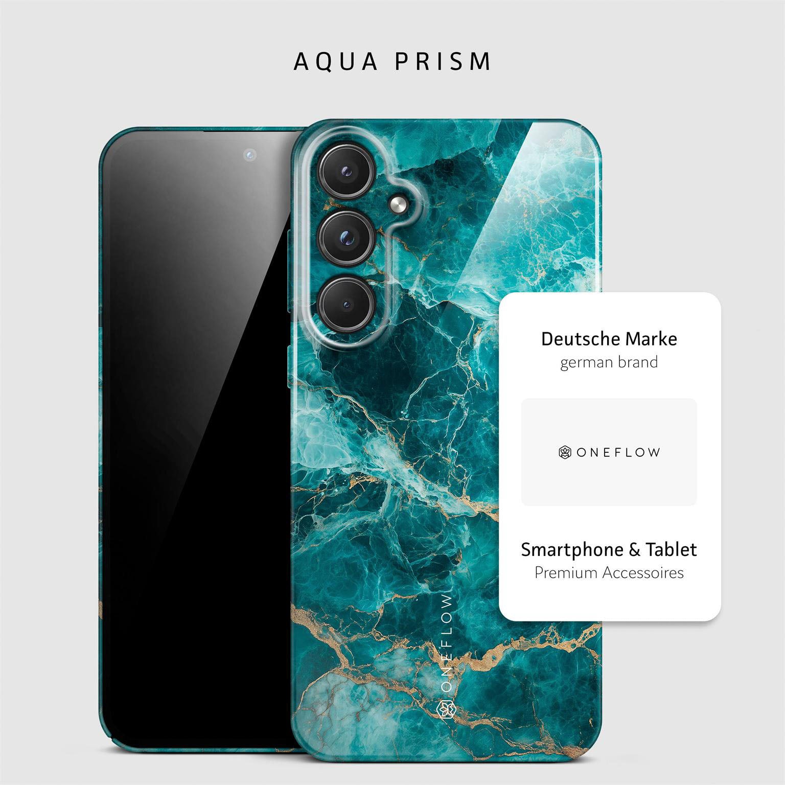 Bliss Cover für Samsung Galaxy A55 5G in der Farbe Aqua Prism (Blau)