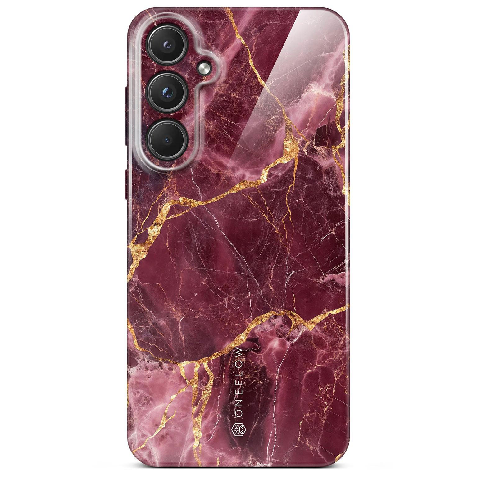 Bliss Cover für Samsung Galaxy A55 5G in der Farbe Velvet Wine (Rot)
