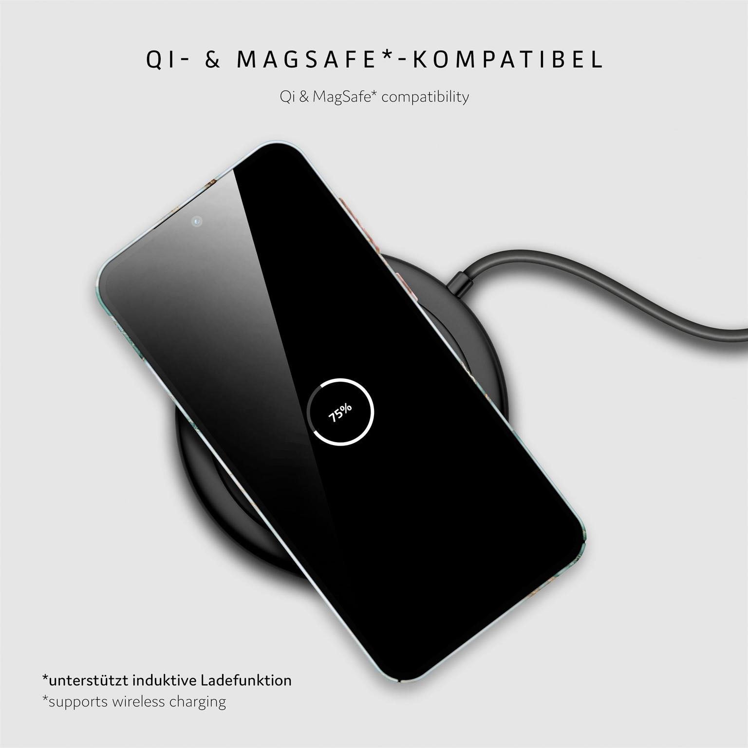 Bliss Cover für Samsung Galaxy A55 5G in der Farbe Jade Cascade (Grün)