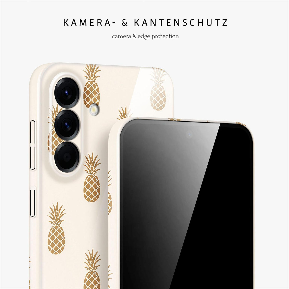 Splash Case für Samsung Galaxy A56 5G in der Farbe Cabana Gold (Weiß)