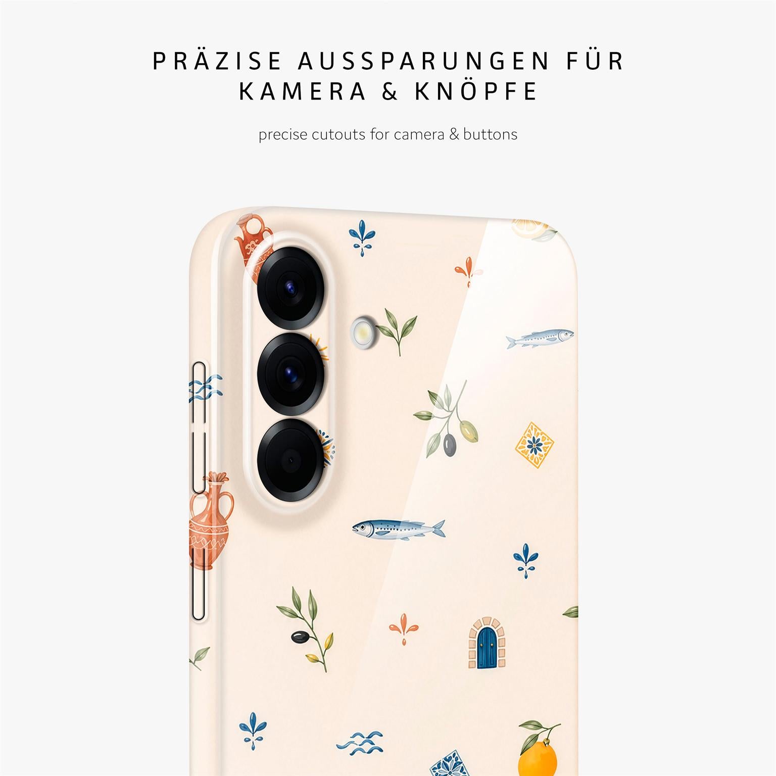 Splash Case für Samsung Galaxy A56 5G in der Farbe Island Market (Mehrfarbig (bunt))