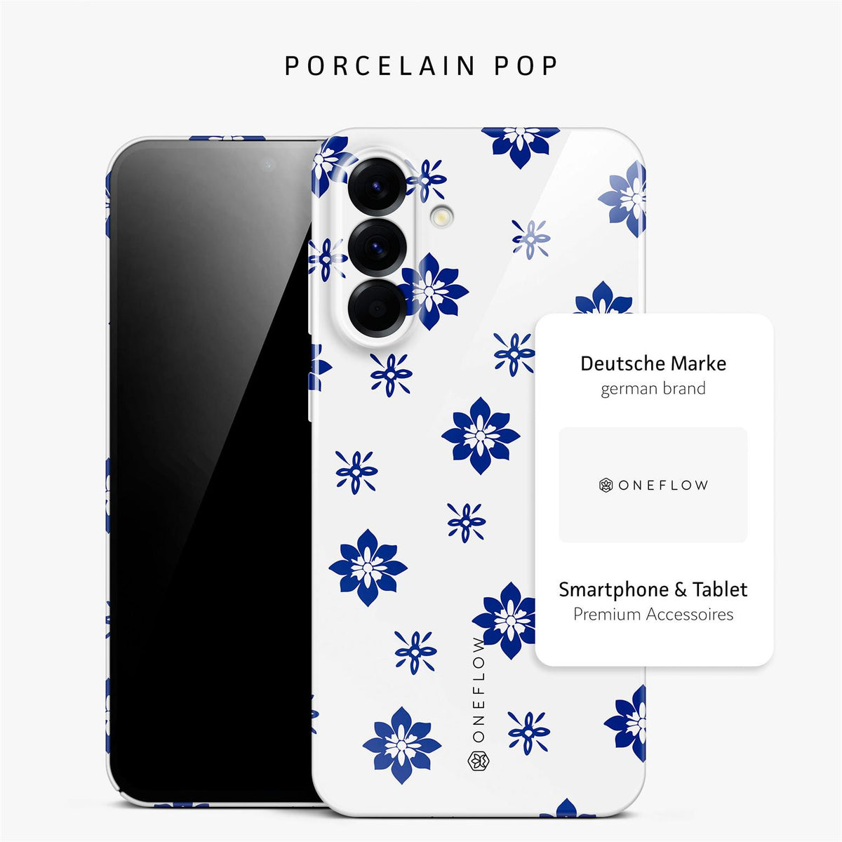 Splash Case für Samsung Galaxy A56 5G in der Farbe Porcelain Pop (Weiß)