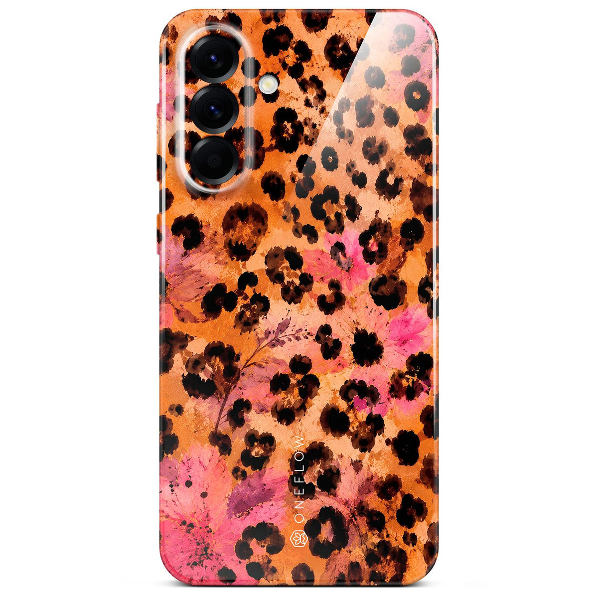Splash Case für Samsung Galaxy A56 5G in der Farbe Glam Safari (Orange)