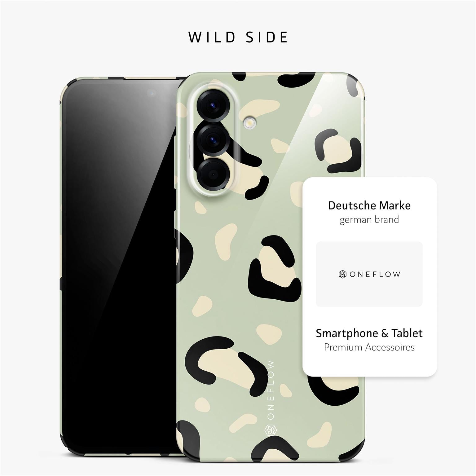 Splash Case für Samsung Galaxy A56 5G in der Farbe Wild Side (Braun / Beige)