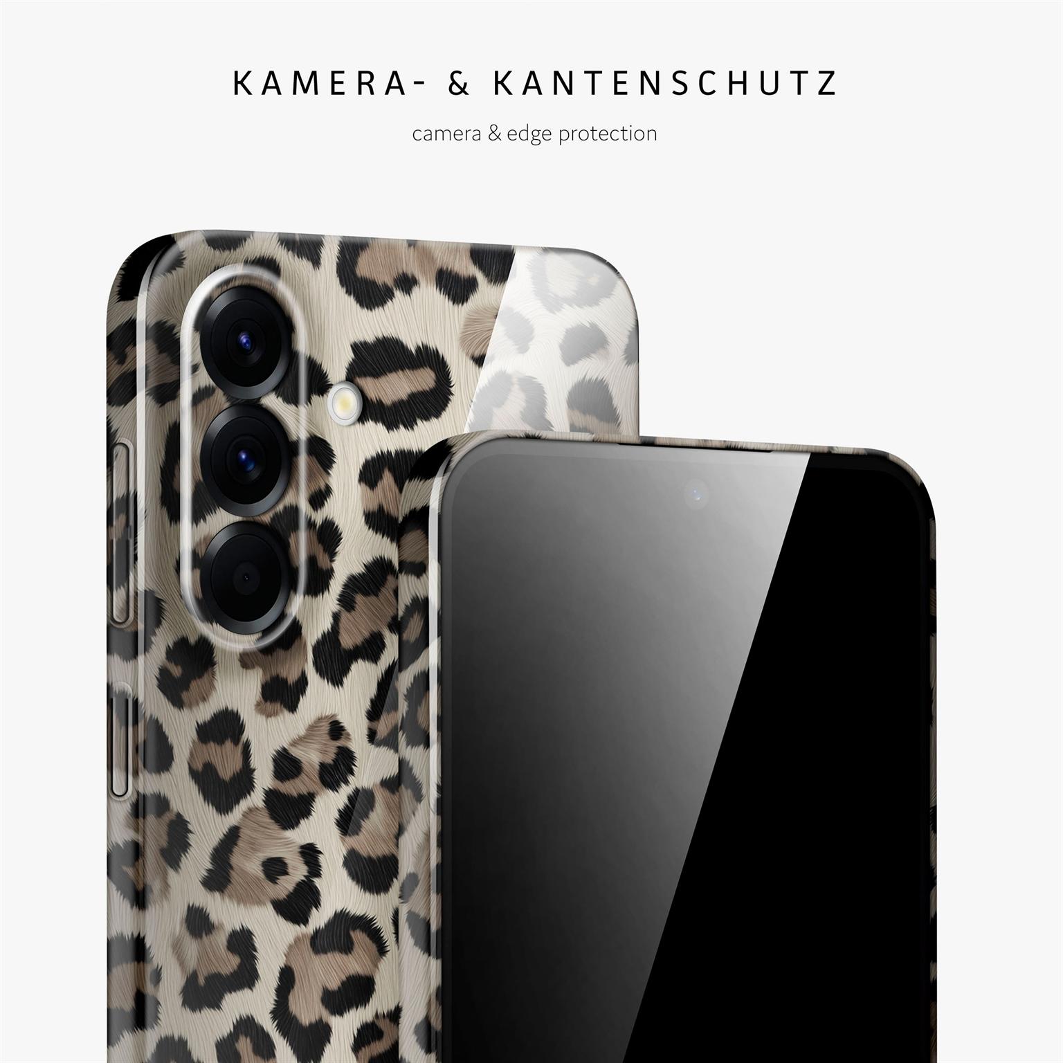 Wild Cover für Samsung Galaxy A56 5G in der Farbe Golden Leopard (Gold)