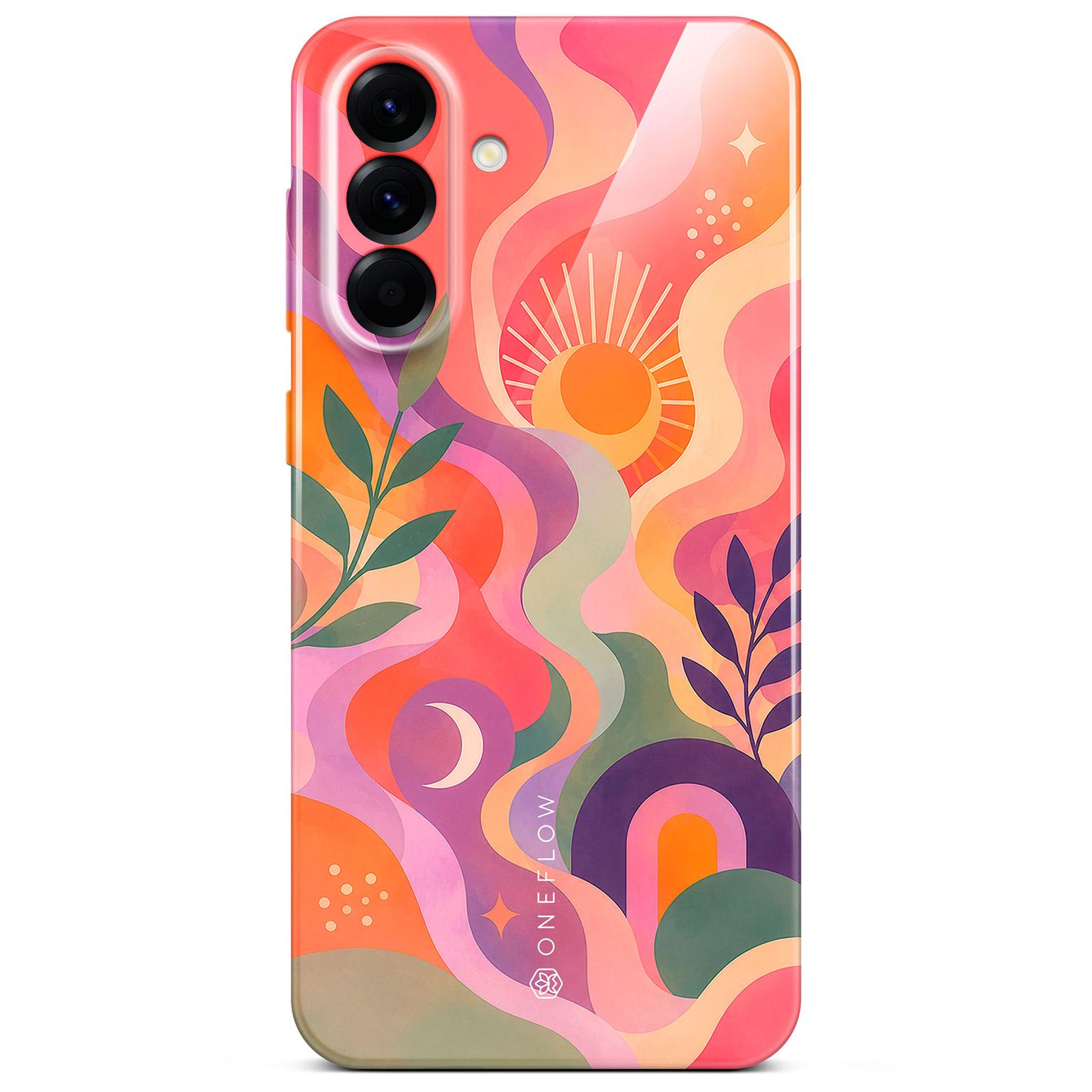 Splash Case für Samsung Galaxy A56 5G in der Farbe Peach Eclipse (Mehrfarbig (bunt))