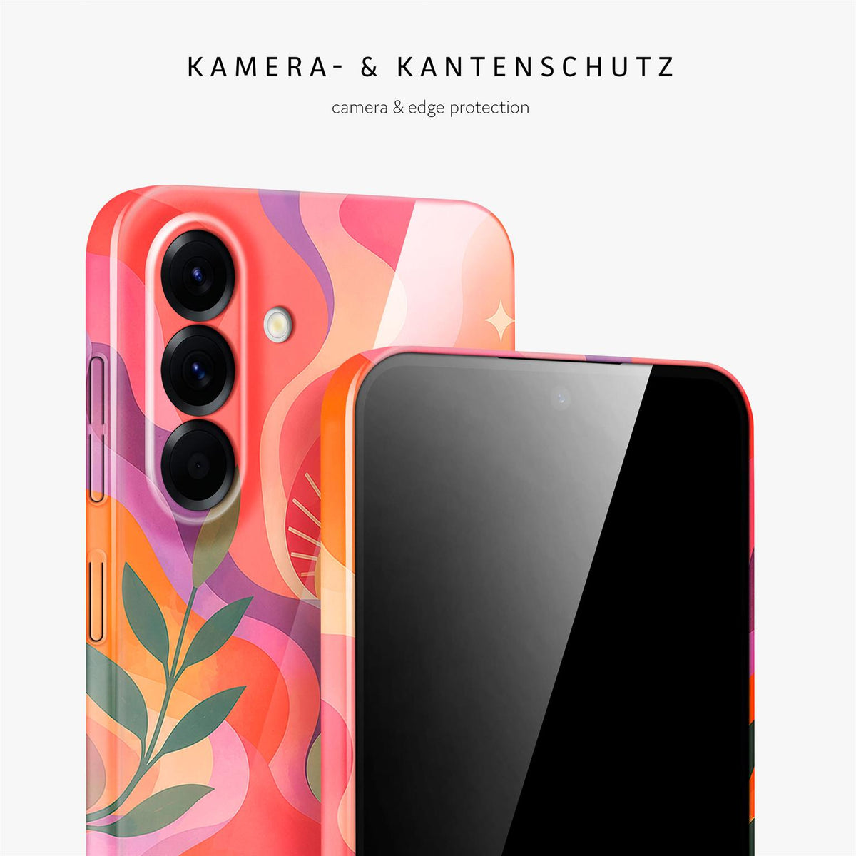 Splash Case für Samsung Galaxy A56 5G in der Farbe Peach Eclipse (Mehrfarbig (bunt))