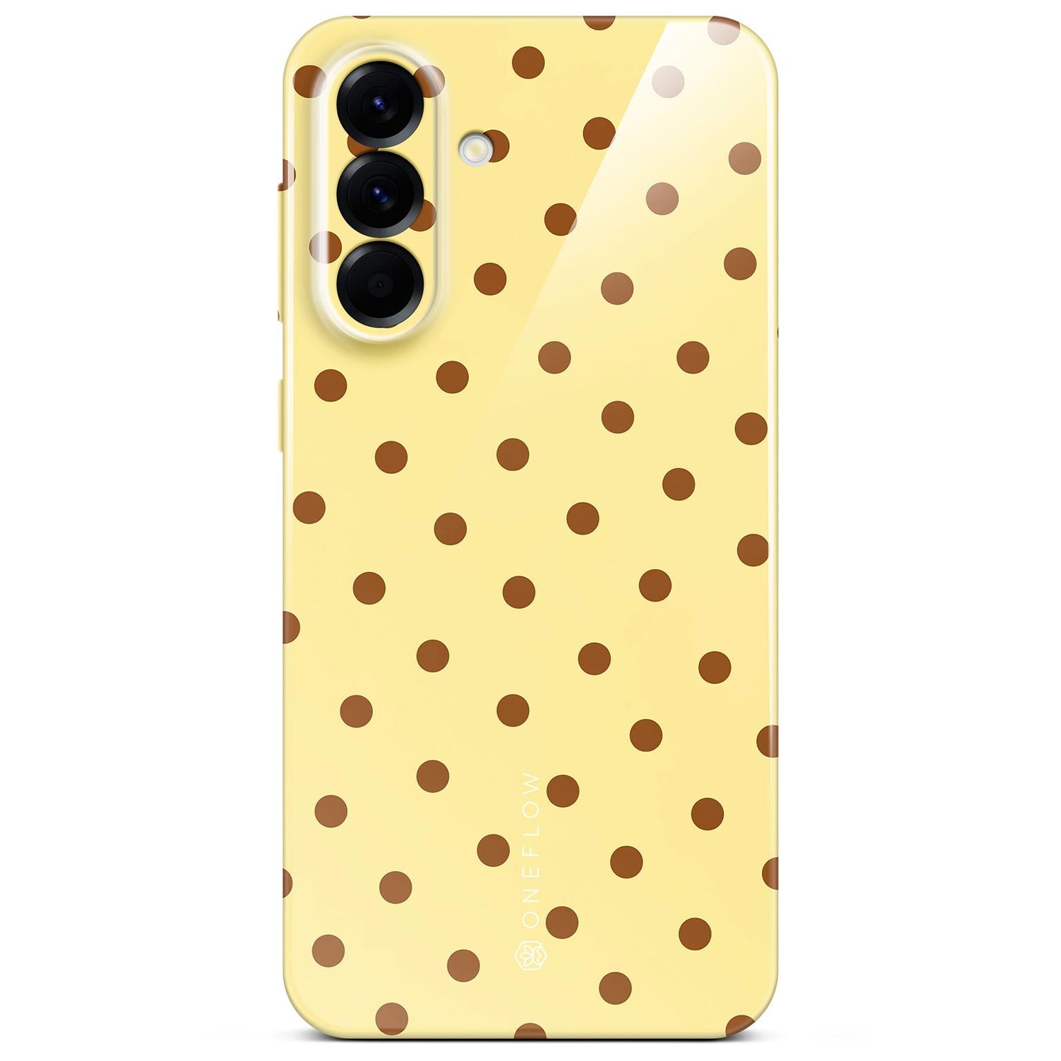 Splash Case für Samsung Galaxy A56 5G in der Farbe Buttercup Freckles (Gelb)