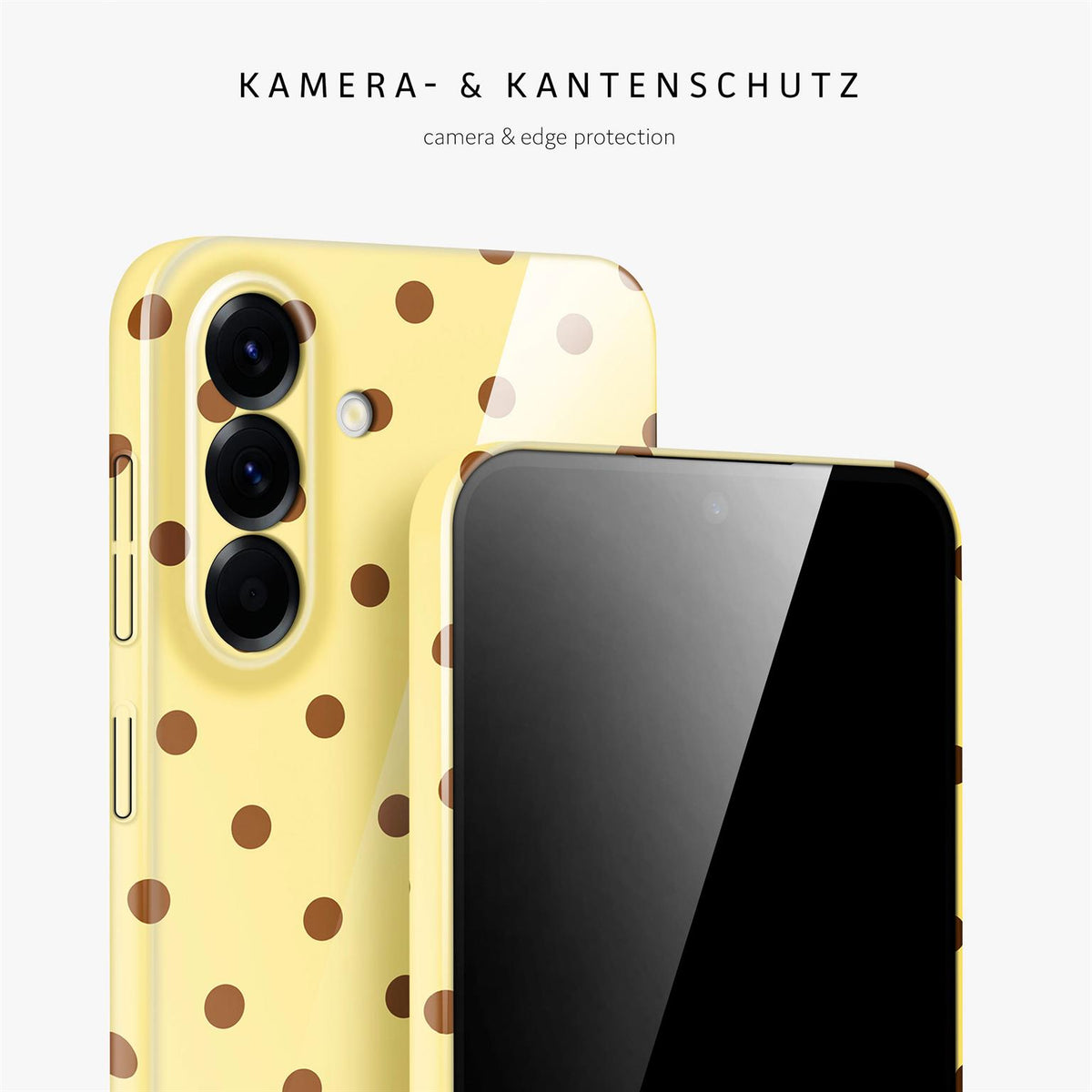 Splash Case für Samsung Galaxy A56 5G in der Farbe Buttercup Freckles (Gelb)