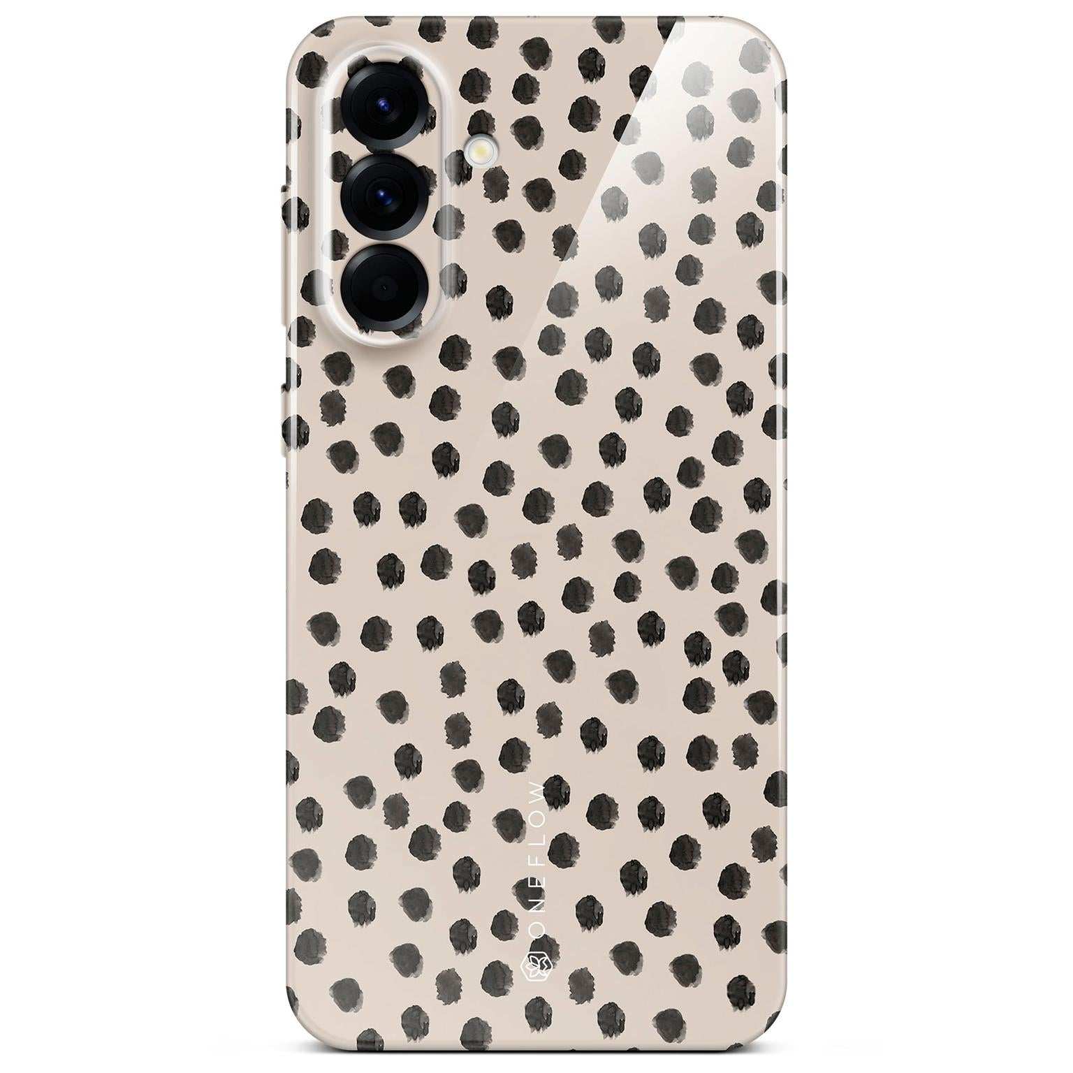 Splash Case für Samsung Galaxy A56 5G in der Farbe Cookies & Cream (Braun / Beige)