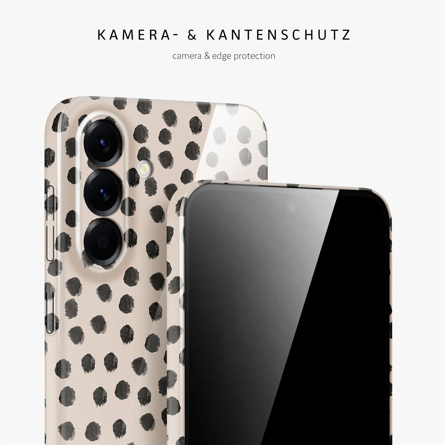 Splash Case für Samsung Galaxy A56 5G in der Farbe Cookies & Cream (Braun / Beige)