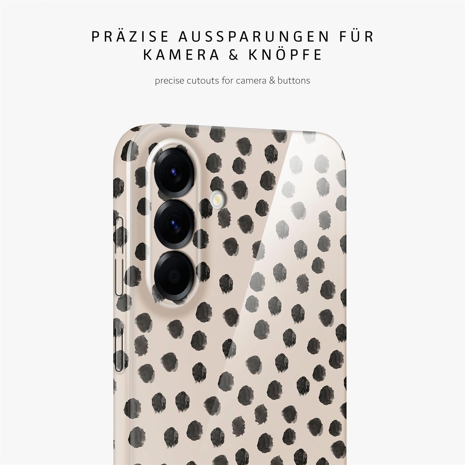 Splash Case für Samsung Galaxy A56 5G in der Farbe Cookies & Cream (Braun / Beige)