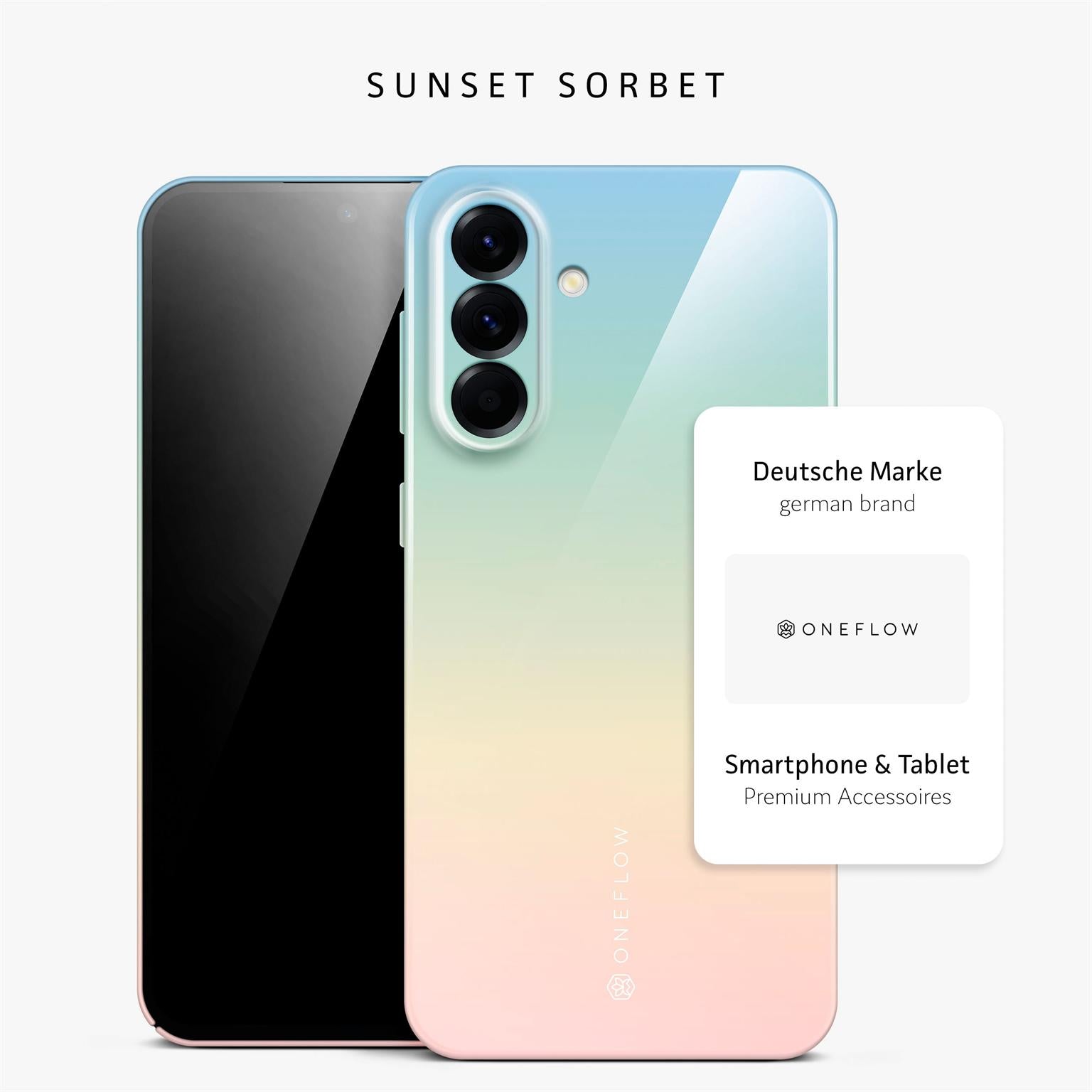 Splash Case für Samsung Galaxy A56 5G in der Farbe Sunset Sorbet (Mehrfarbig (bunt))