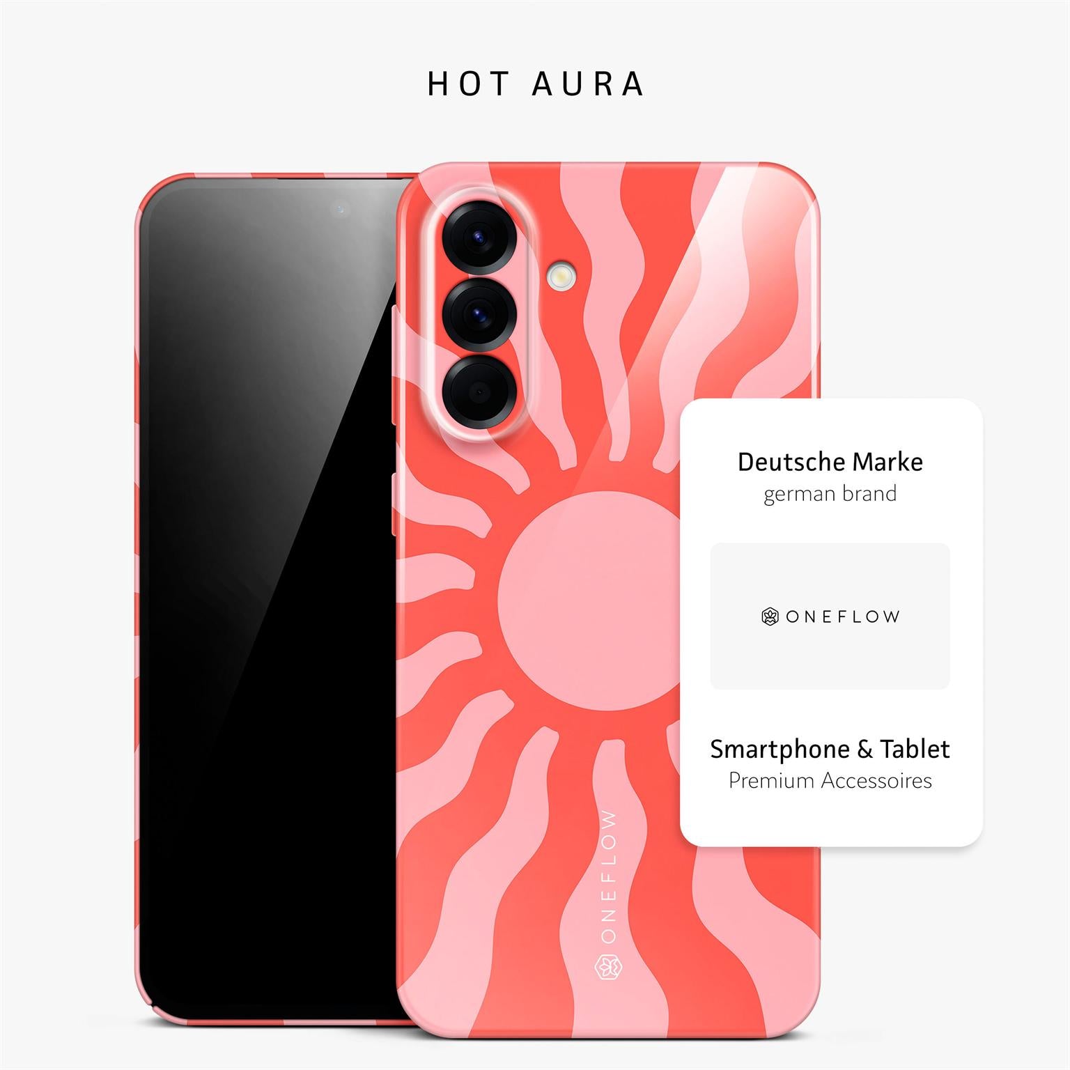 Splash Case für Samsung Galaxy A56 5G in der Farbe Hot Aura (Rosa / Pink)