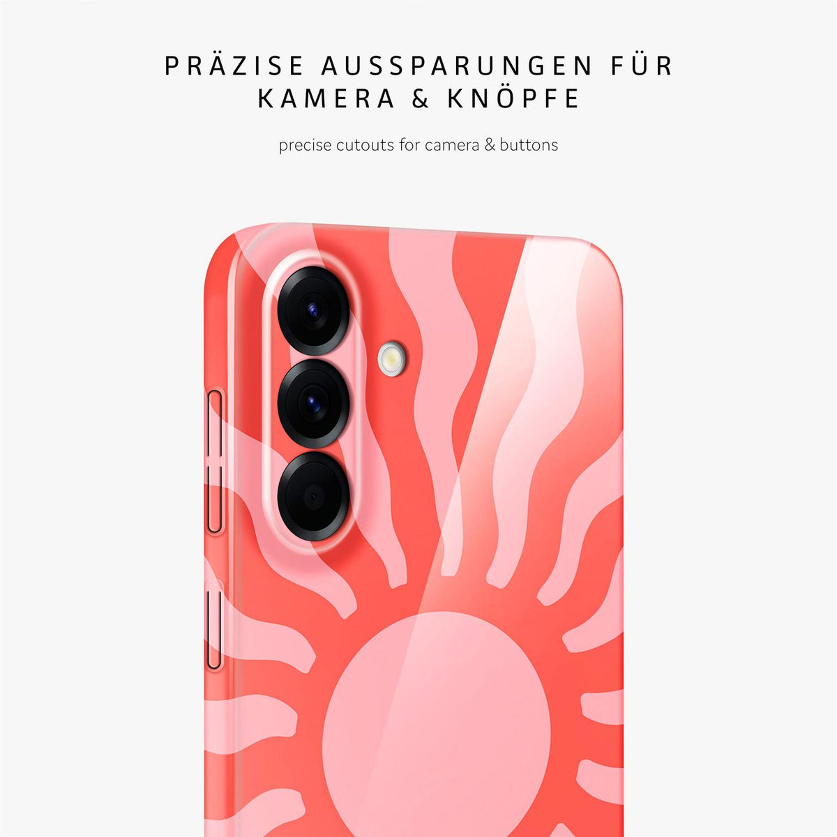 Splash Case für Samsung Galaxy A56 5G in der Farbe Hot Aura (Rosa / Pink)