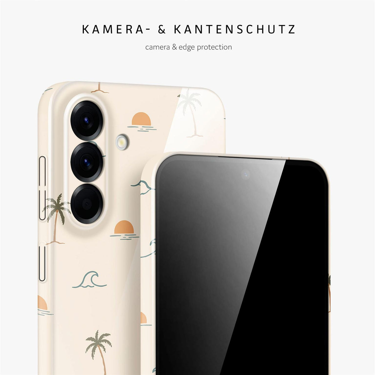 Splash Case für Samsung Galaxy A56 5G in der Farbe Palm Break (Mehrfarbig (bunt))