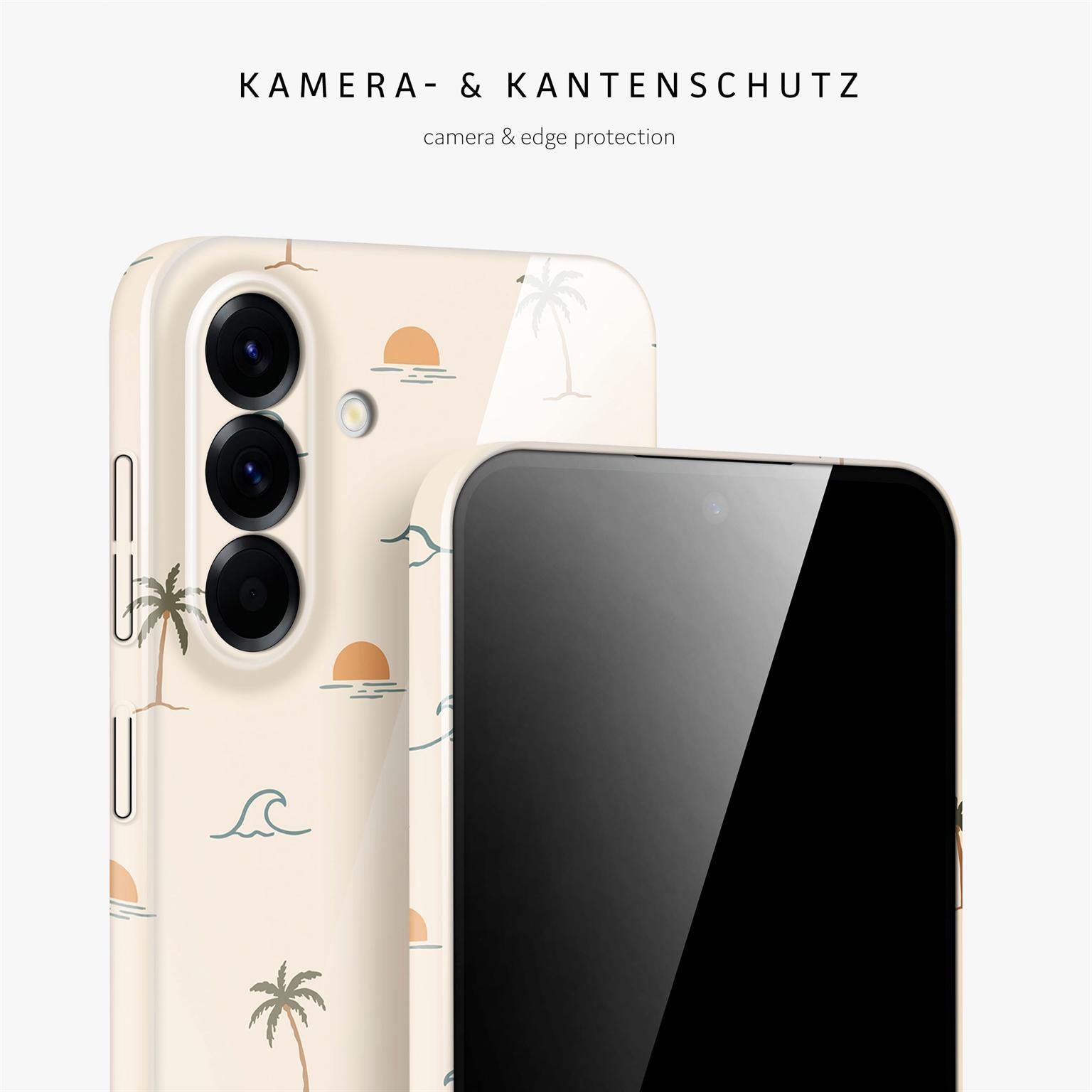 Splash Case für Samsung Galaxy A56 5G in der Farbe Palm Break (Mehrfarbig (bunt))